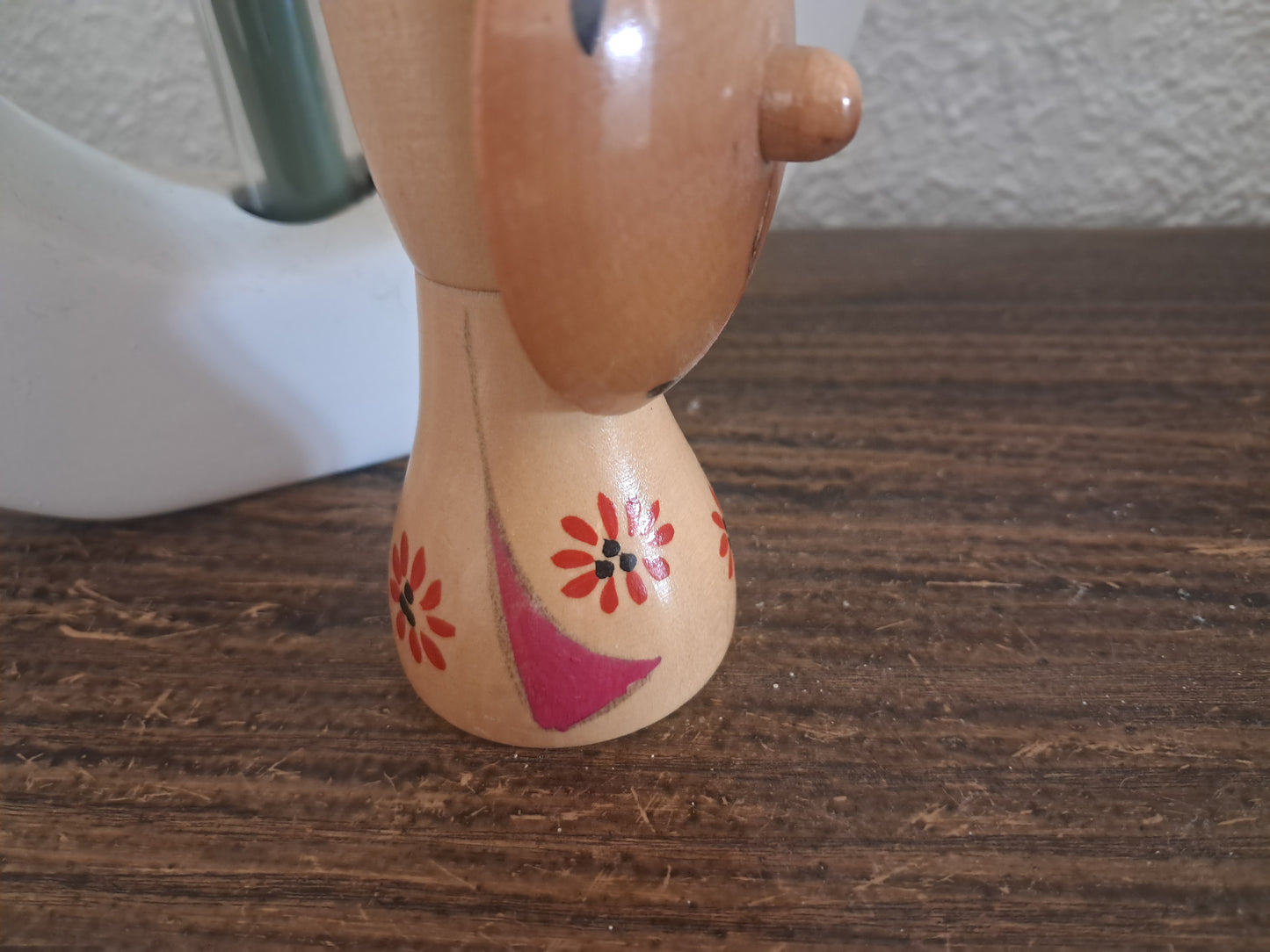 Vintage Sosaku kokeshi by Sadao Kishi (1932-1998)