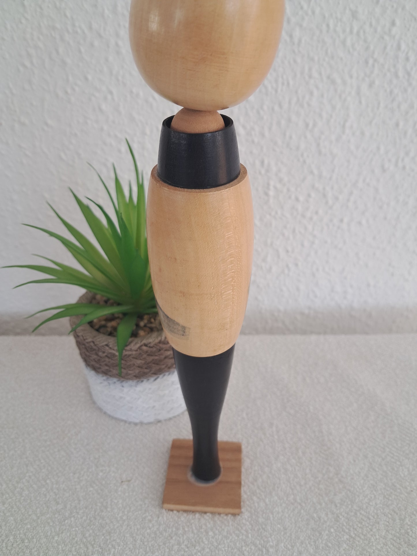 Vintage Sosaku kokeshi by Masami Kato (1925-)