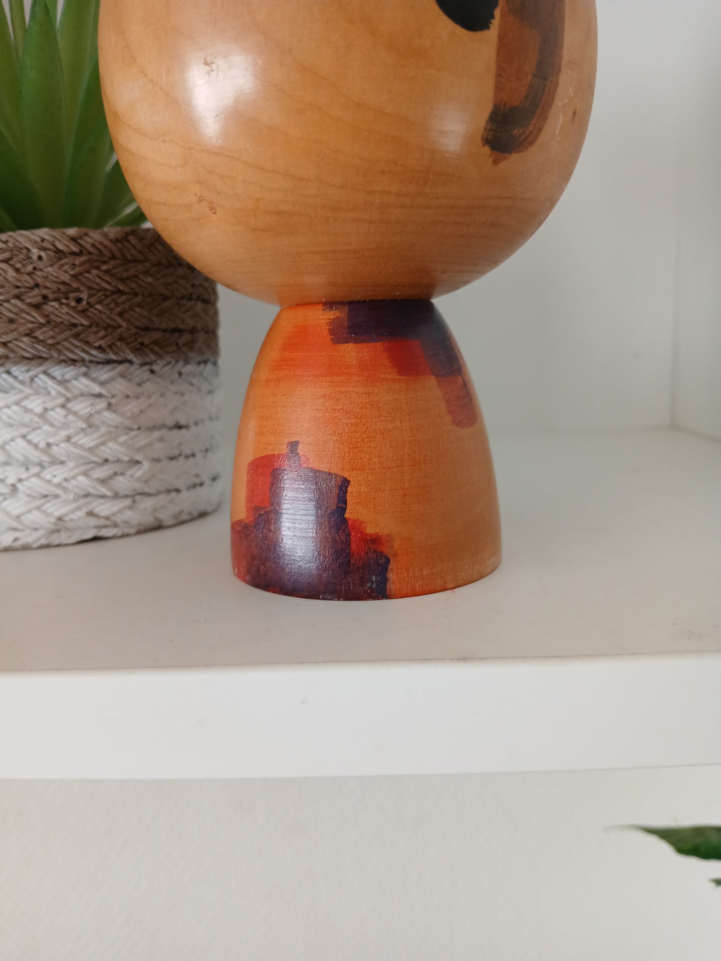 Rare Vintage Creative Kokeshi By Yokozuka Ikuyoshi