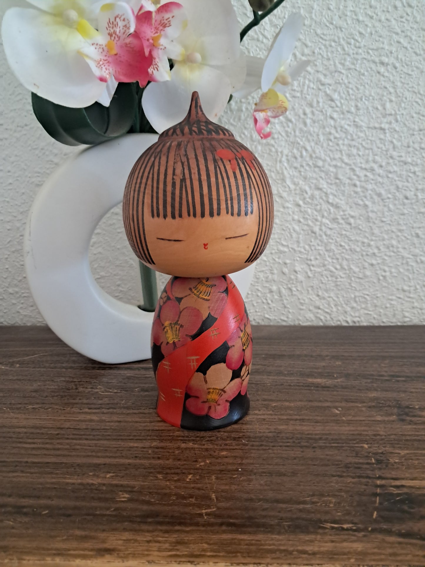 Rare Vintage Creative Kokeshi By Yuji Kawase (1938-)