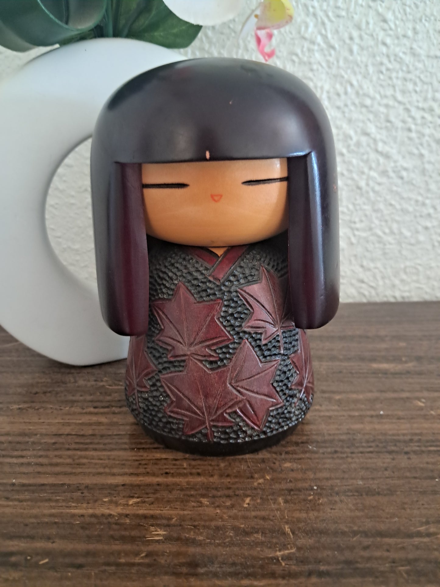 Vintage Gumma Kokeshi van Sumitani Kohji