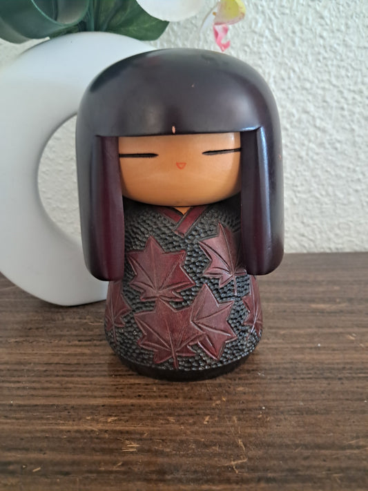 Vintage Gumma Kokeshi van Sumitani Kohji