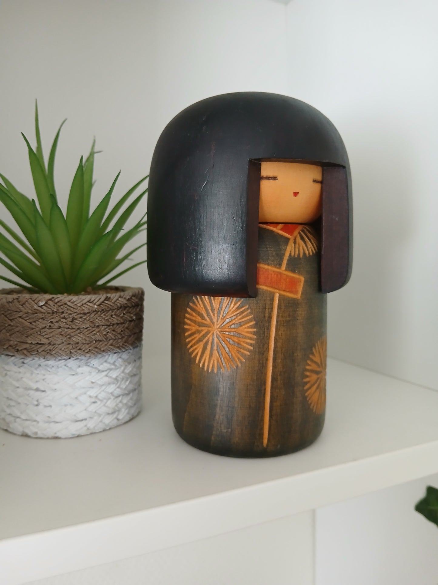 Vintage Gumma Kokeshi by Sansaku Sekiguchi (1925-2018)