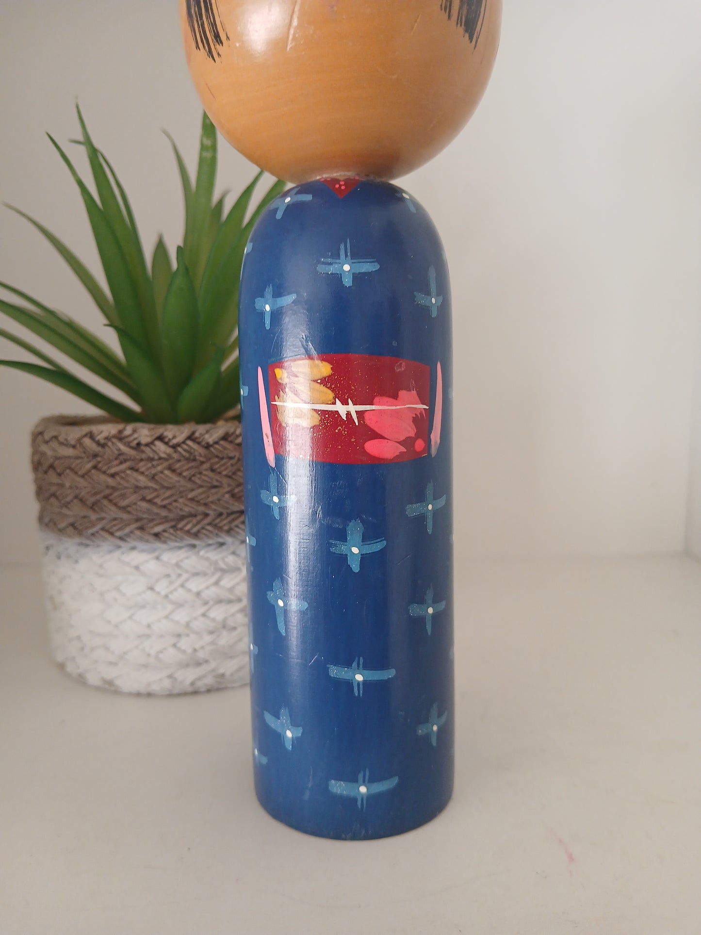 Vintage Creative Kokeshi By Takahashi Akinori (1957-)