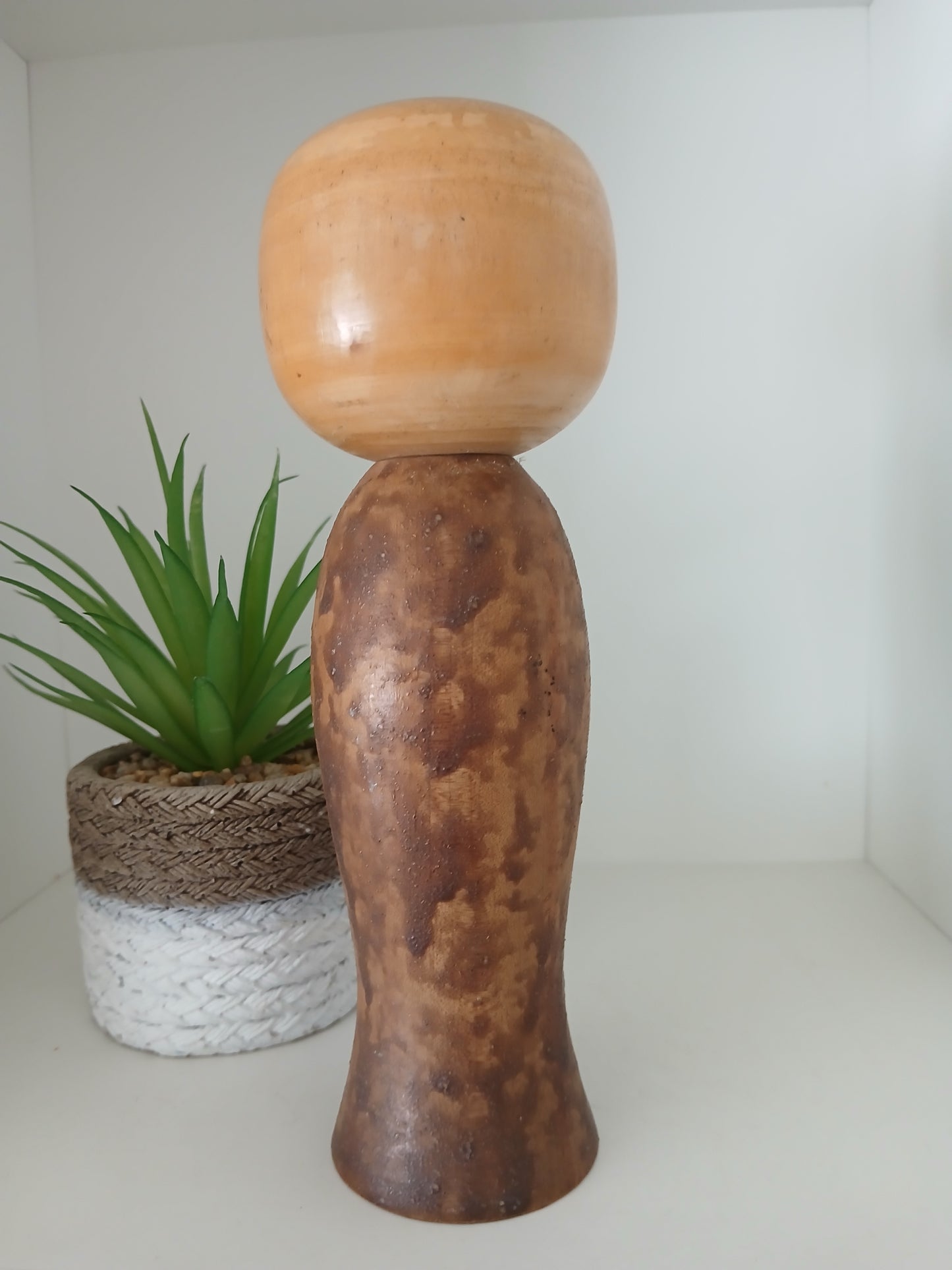 Vintage Sosaku Kokeshi by Kiyohara Takao (1916-?)