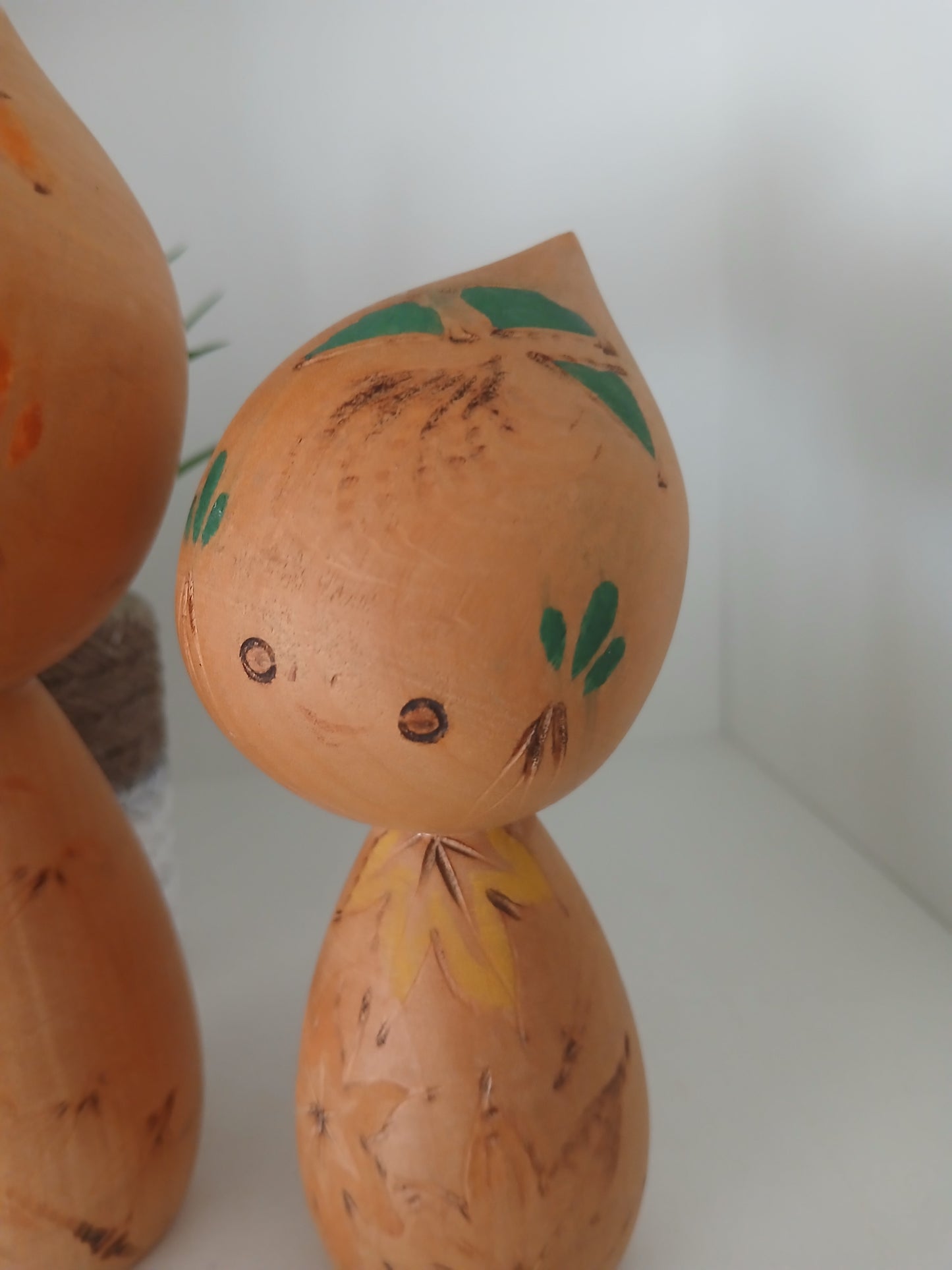 Cute vintage set creative kokeshi