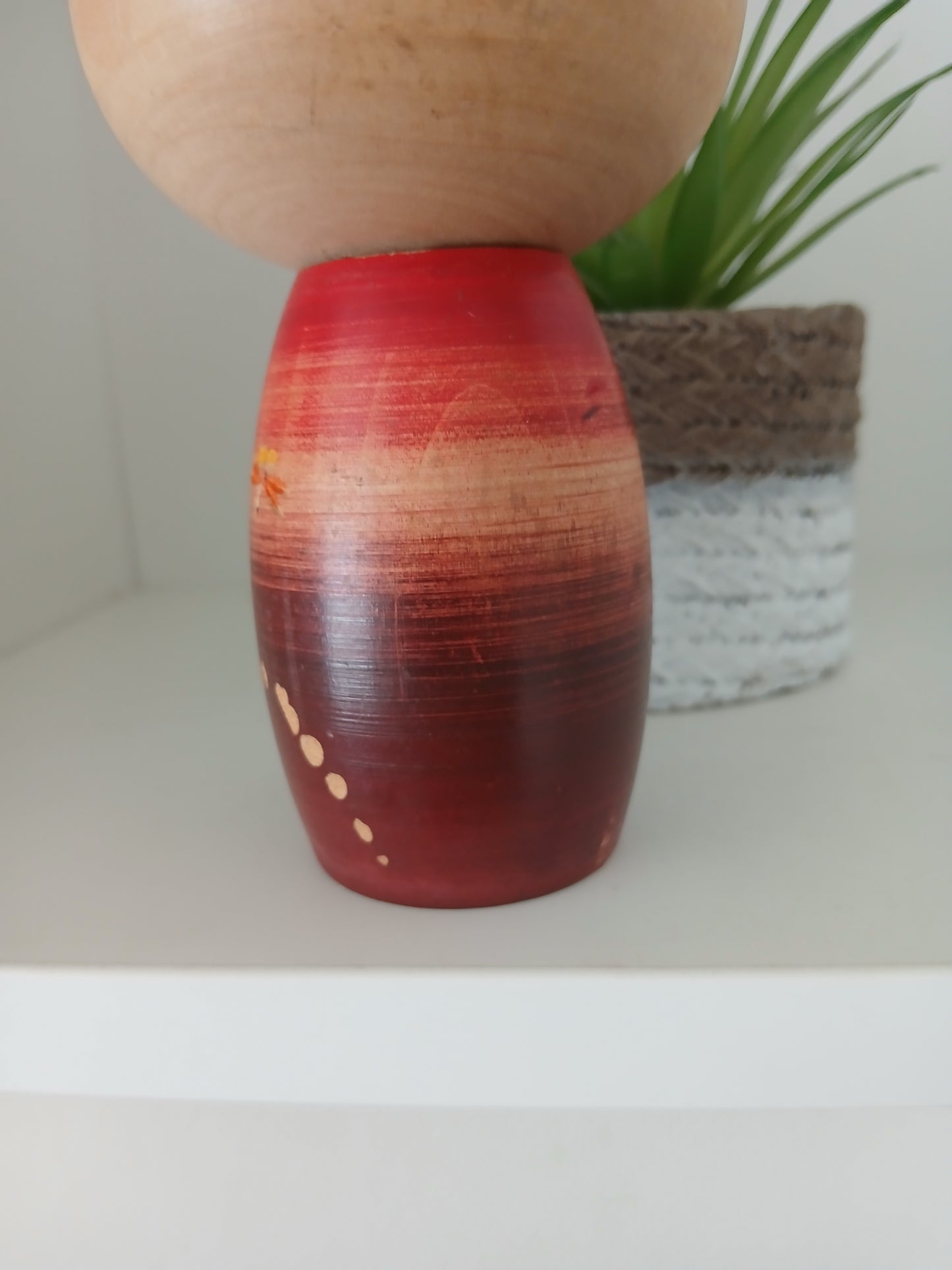 Rare Vintage Creative Kokeshi By Hiroe Fukushima