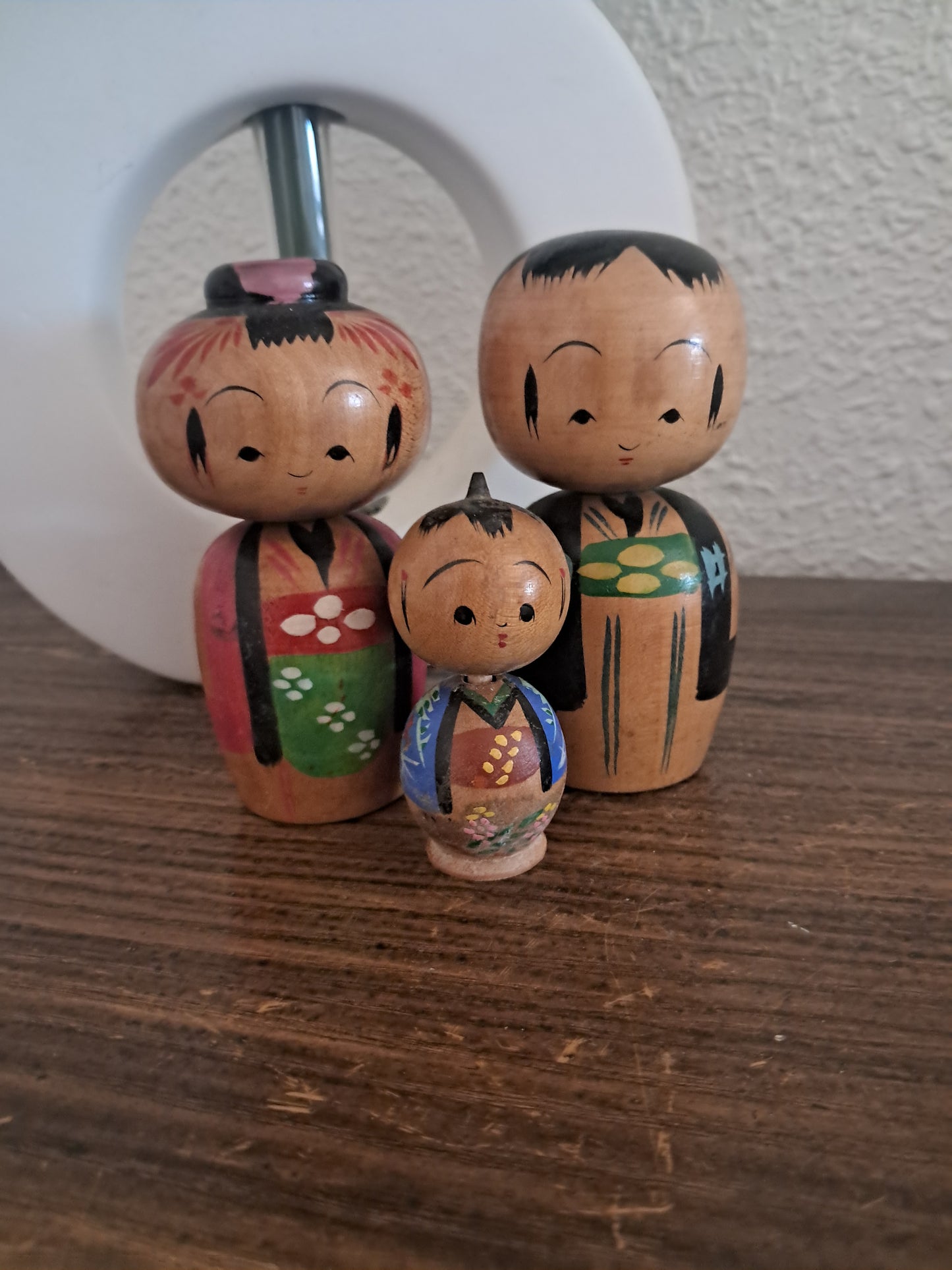 Vintage set Donko kokeshi