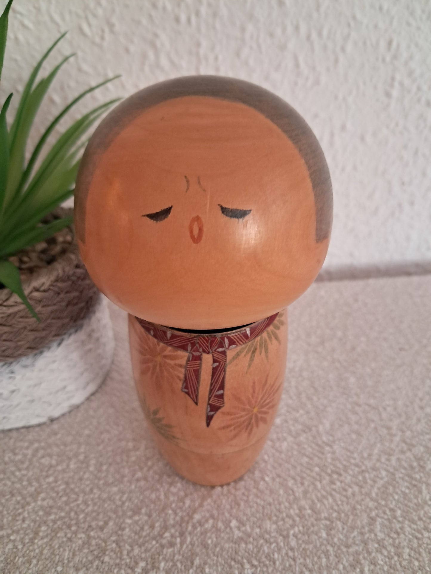 Vintage 3 face Kokeshi by Imai Tamamizu