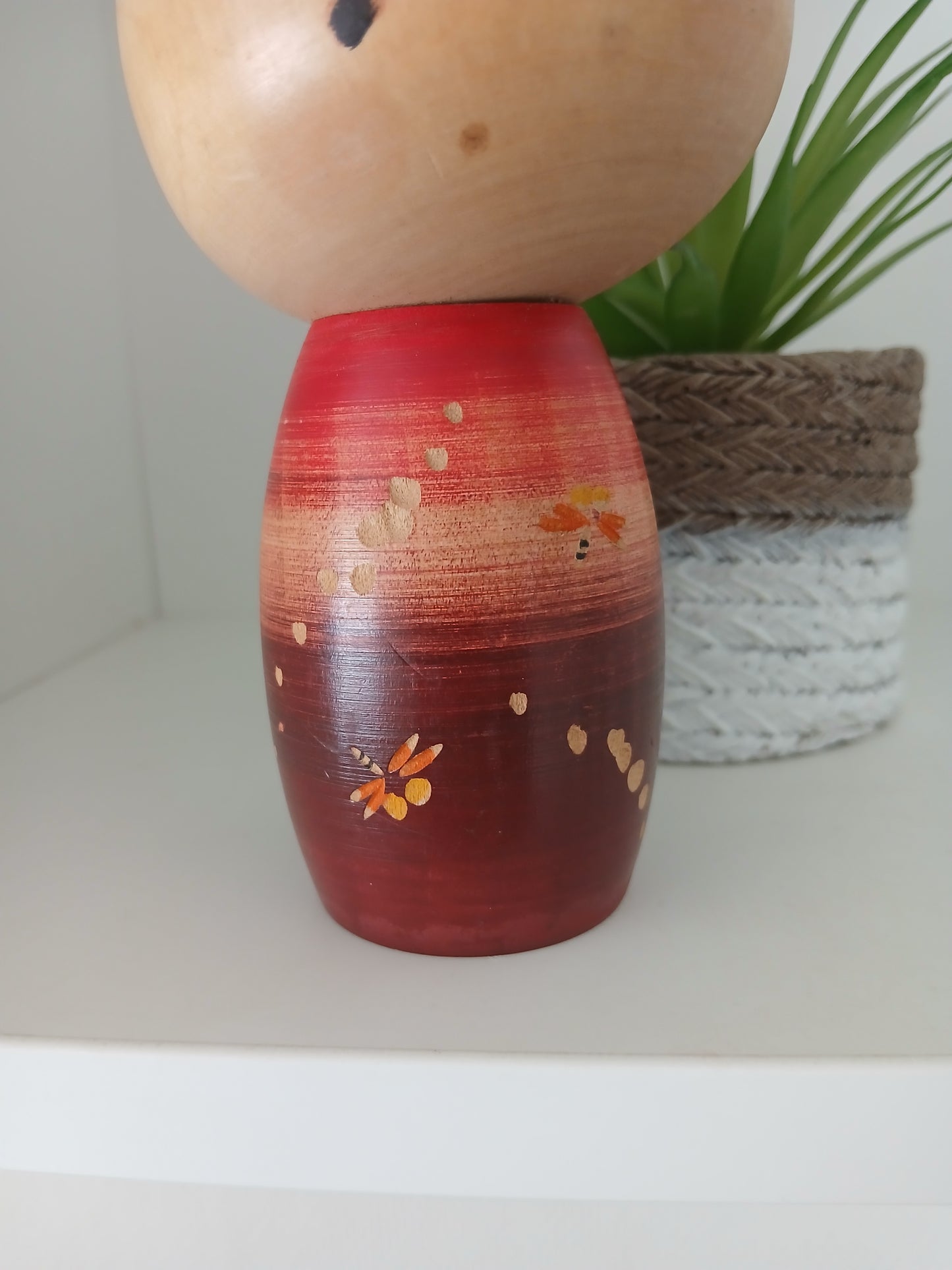 Rare Vintage Creative Kokeshi By Hiroe Fukushima