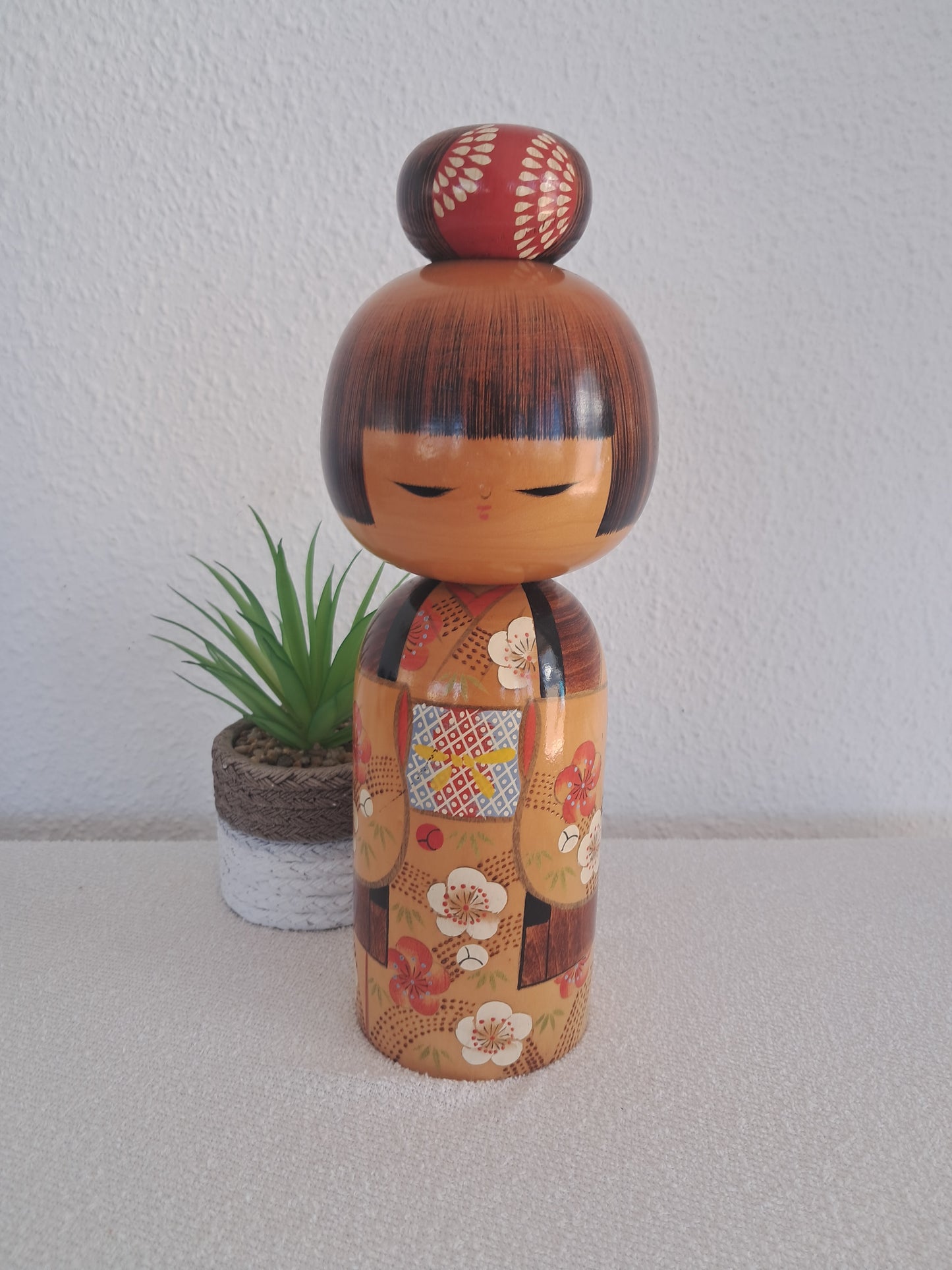 Rare kokeshi by Kojo Tanaka