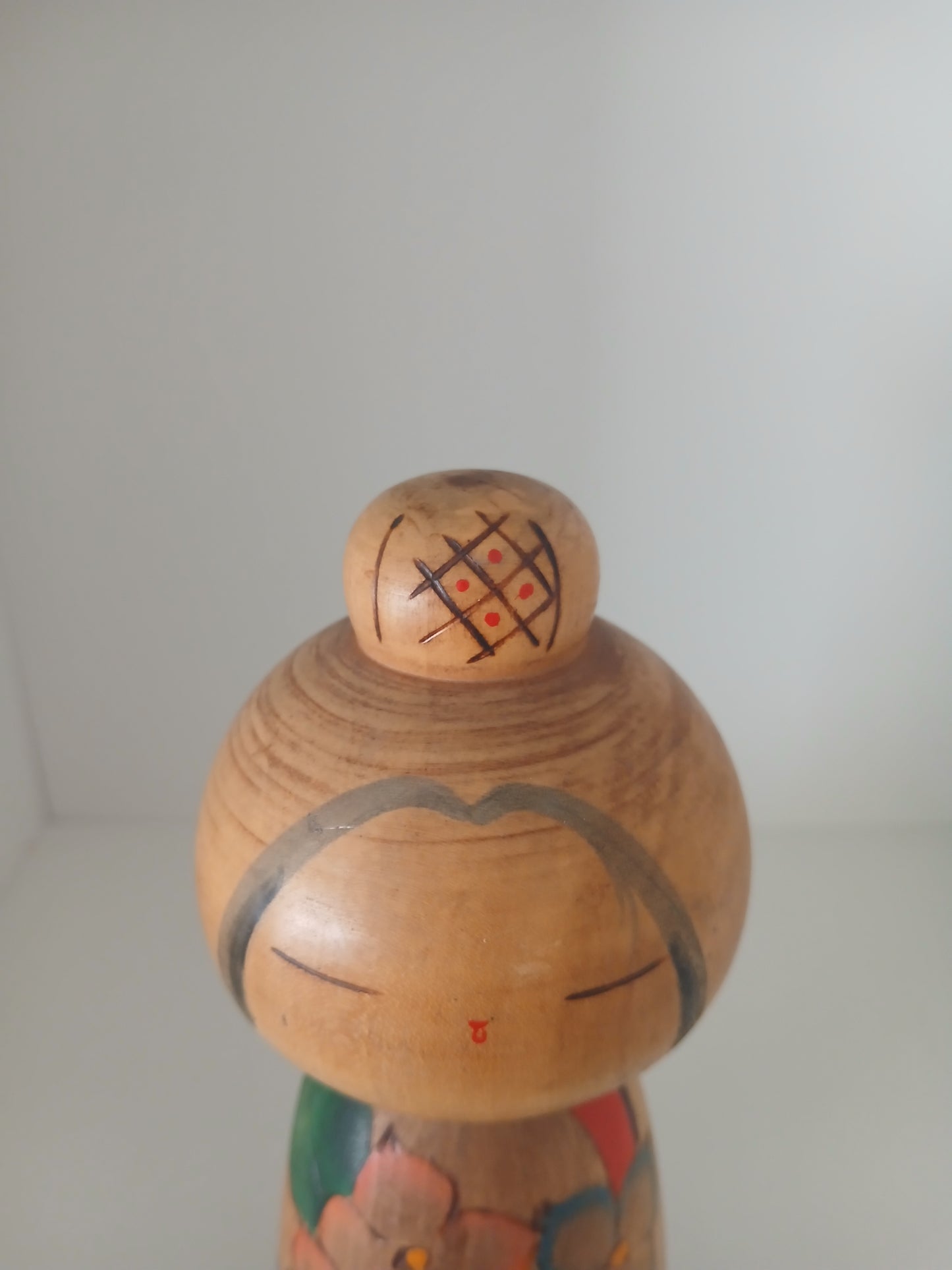 Rare Vintage Creative Kokeshi By Yuji Kawase (1938-)