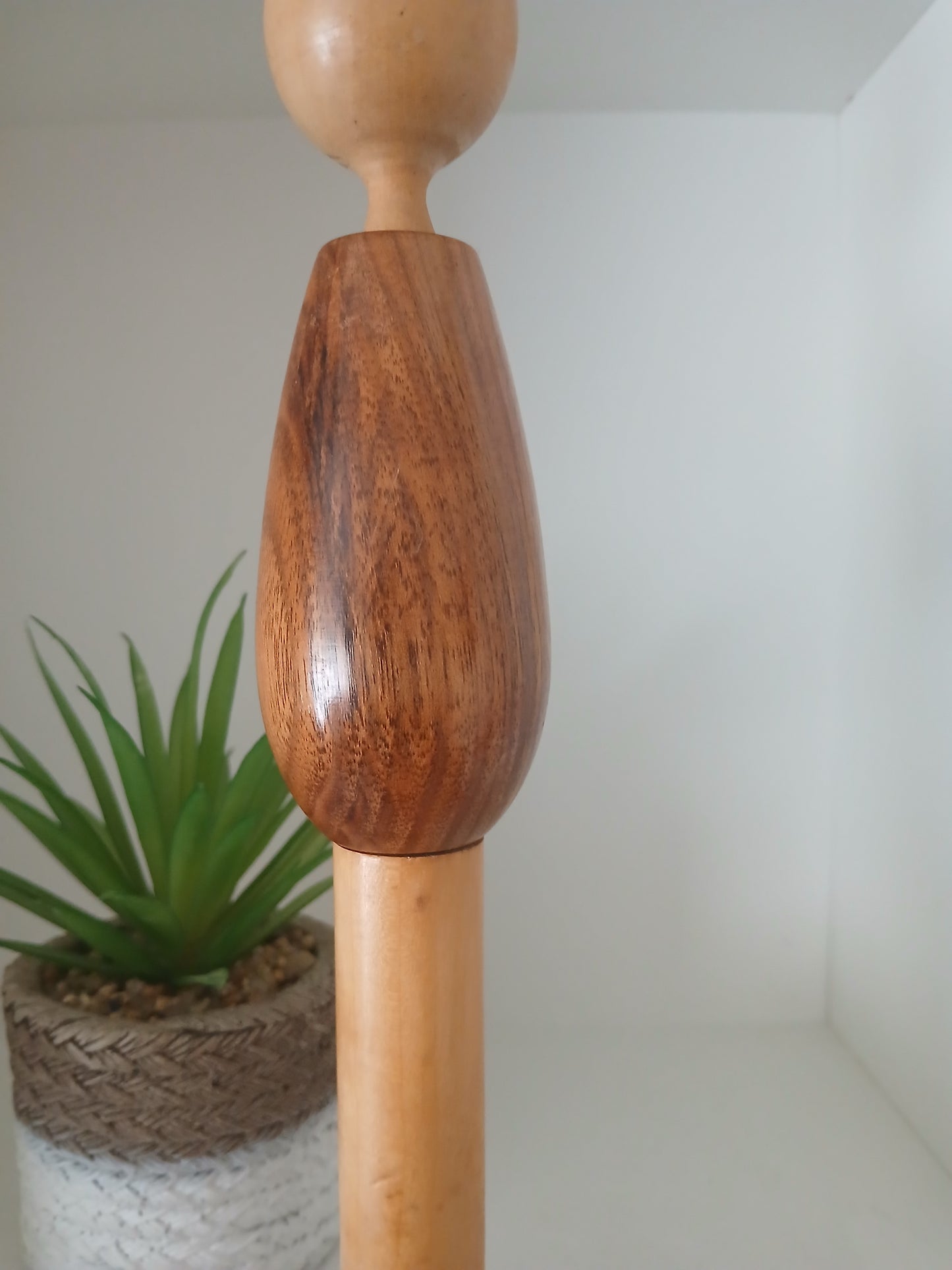 Vintage Sosaku kokeshi by Miyajima Muhitsu (1929-)