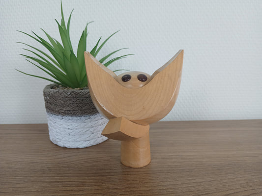 Rare Vintage Sosaku Kokeshi by Tanaka Harumasa (1916-1966)