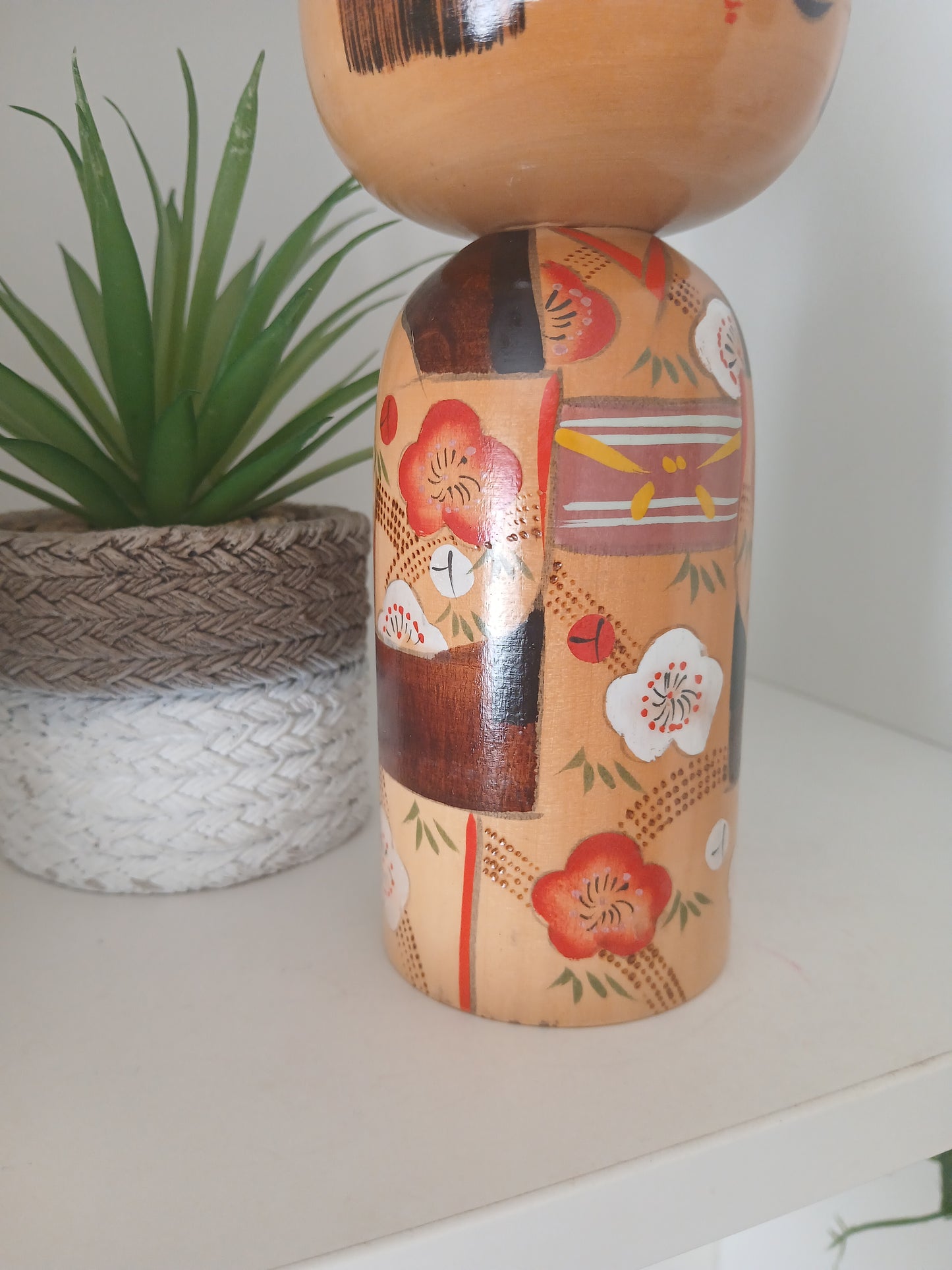 Vintage creative kokeshi by Kojo Tanaka