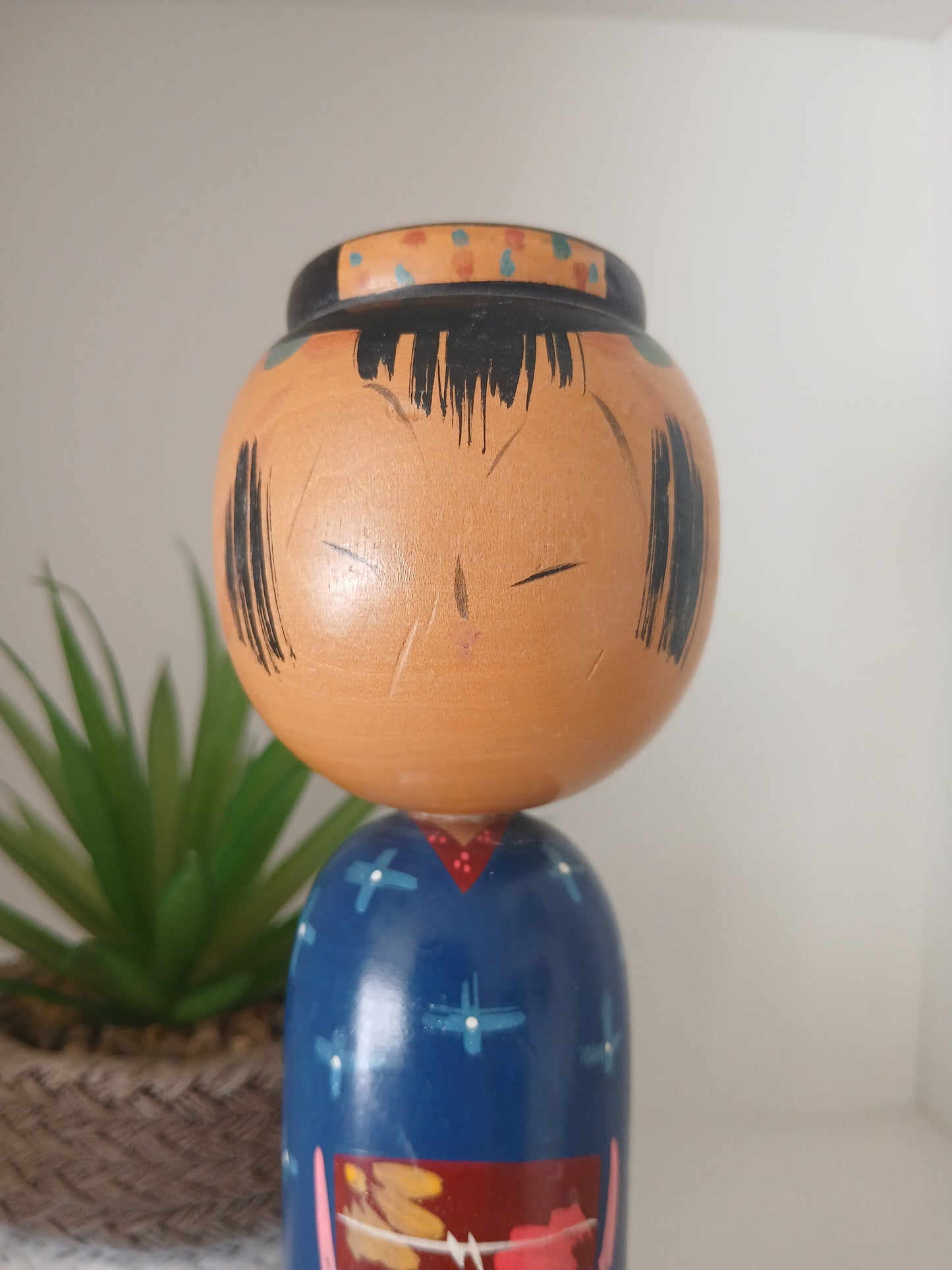 Vintage Creative Kokeshi By Takahashi Akinori (1957-)