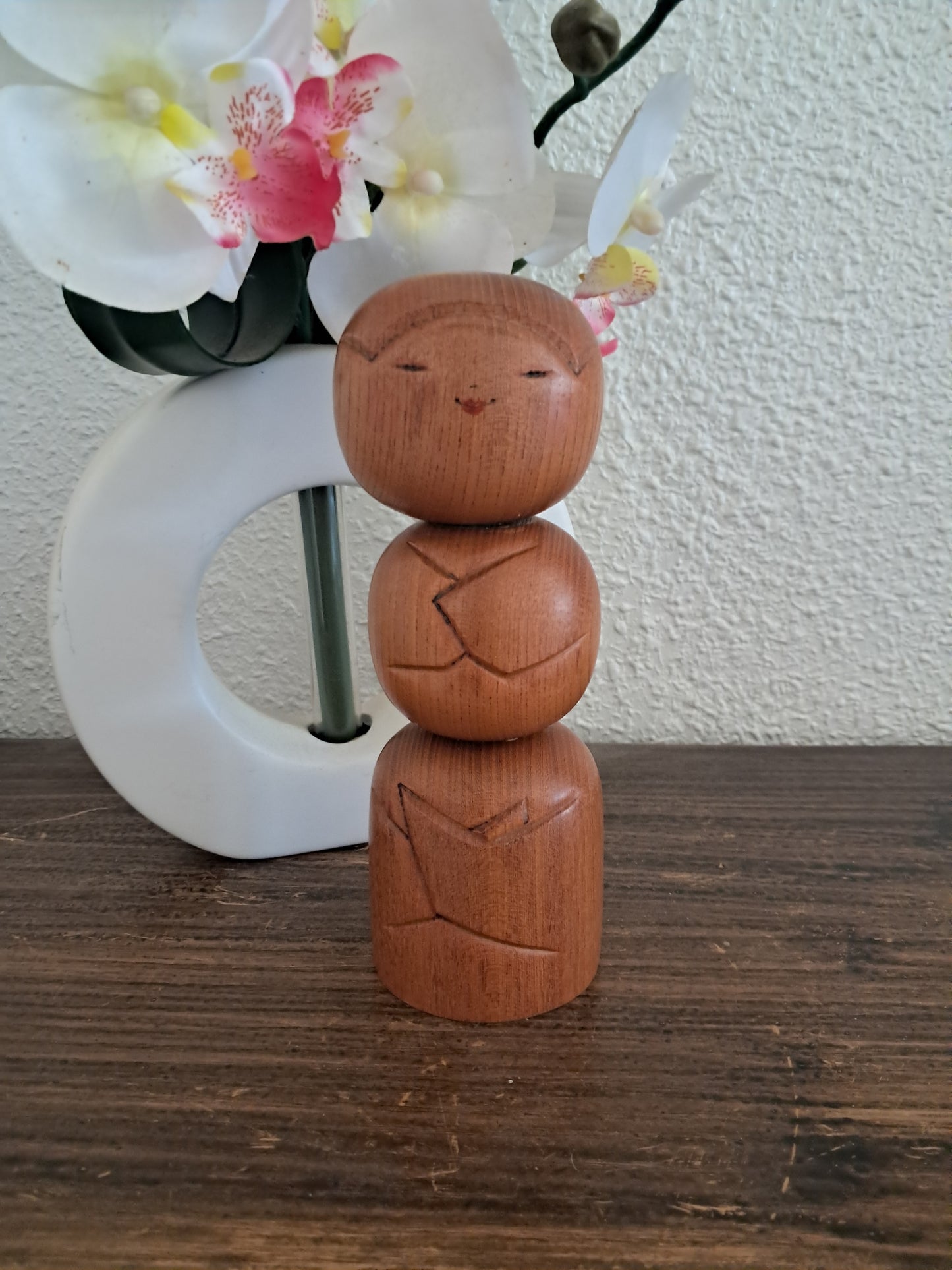 Exclusive Sosaku Kokeshi By Kato Tatsuo (1940-)