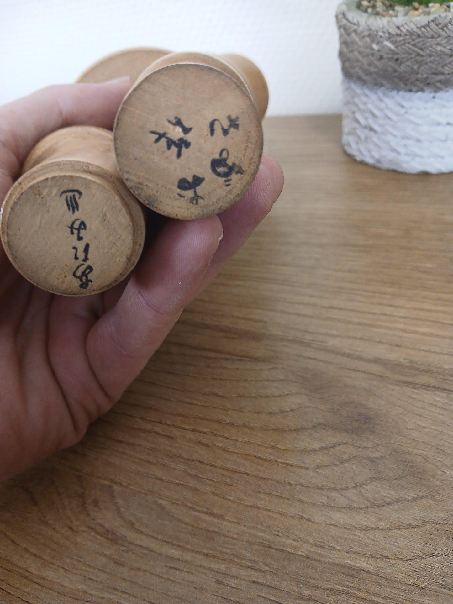 Vintage Sosaku Kokeshi made by Kishi Sadao (1932-1998)