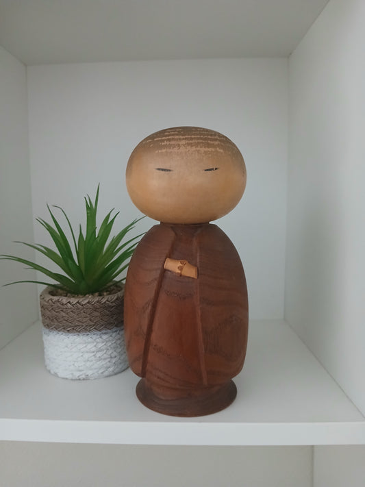 Rare Vintage Creative Kokeshi By Watanabe Masao (1917-2007)
