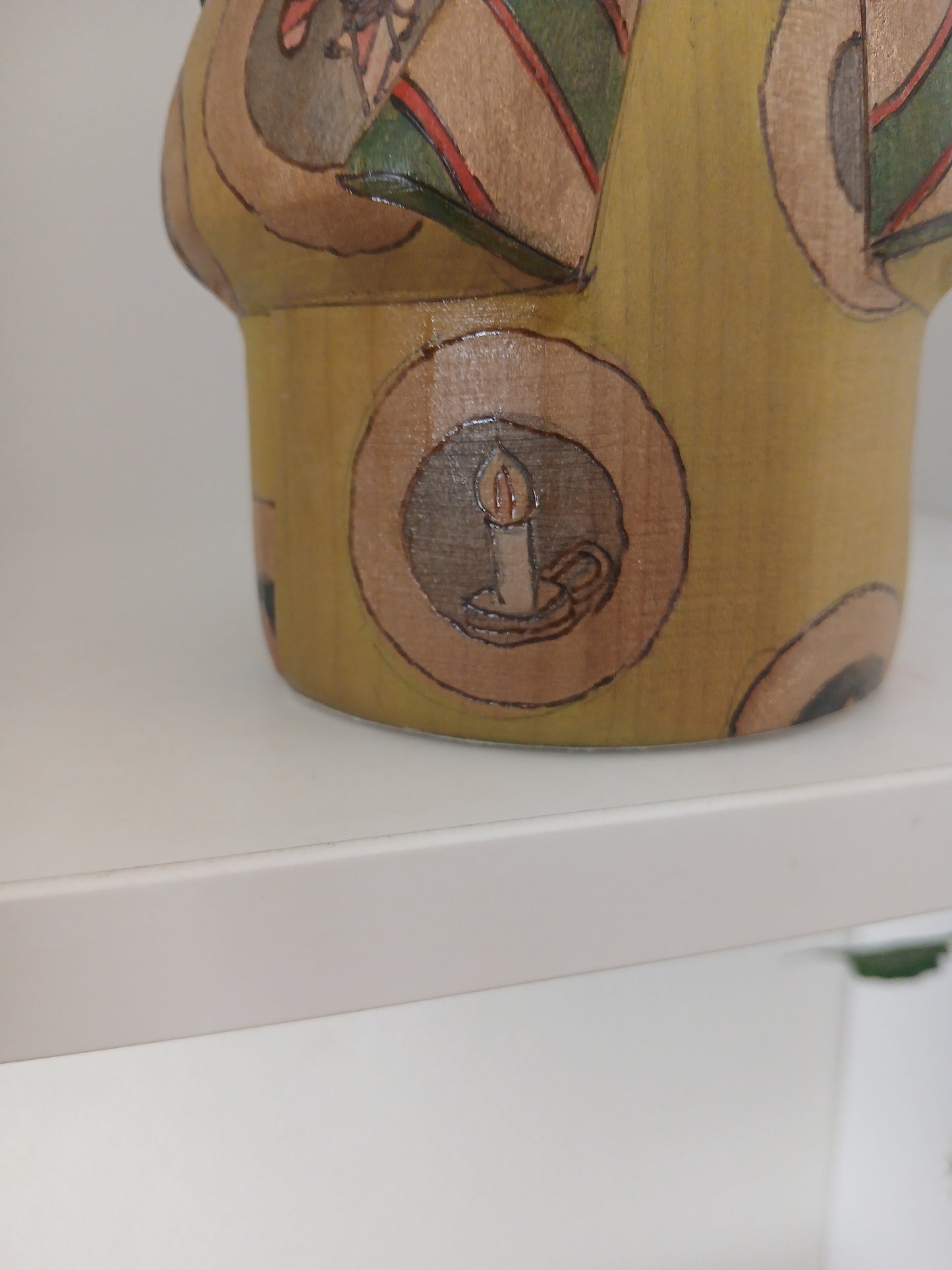 Exclusive creative kokeshi by Yuko Yamazaki - Christmas serie 2025