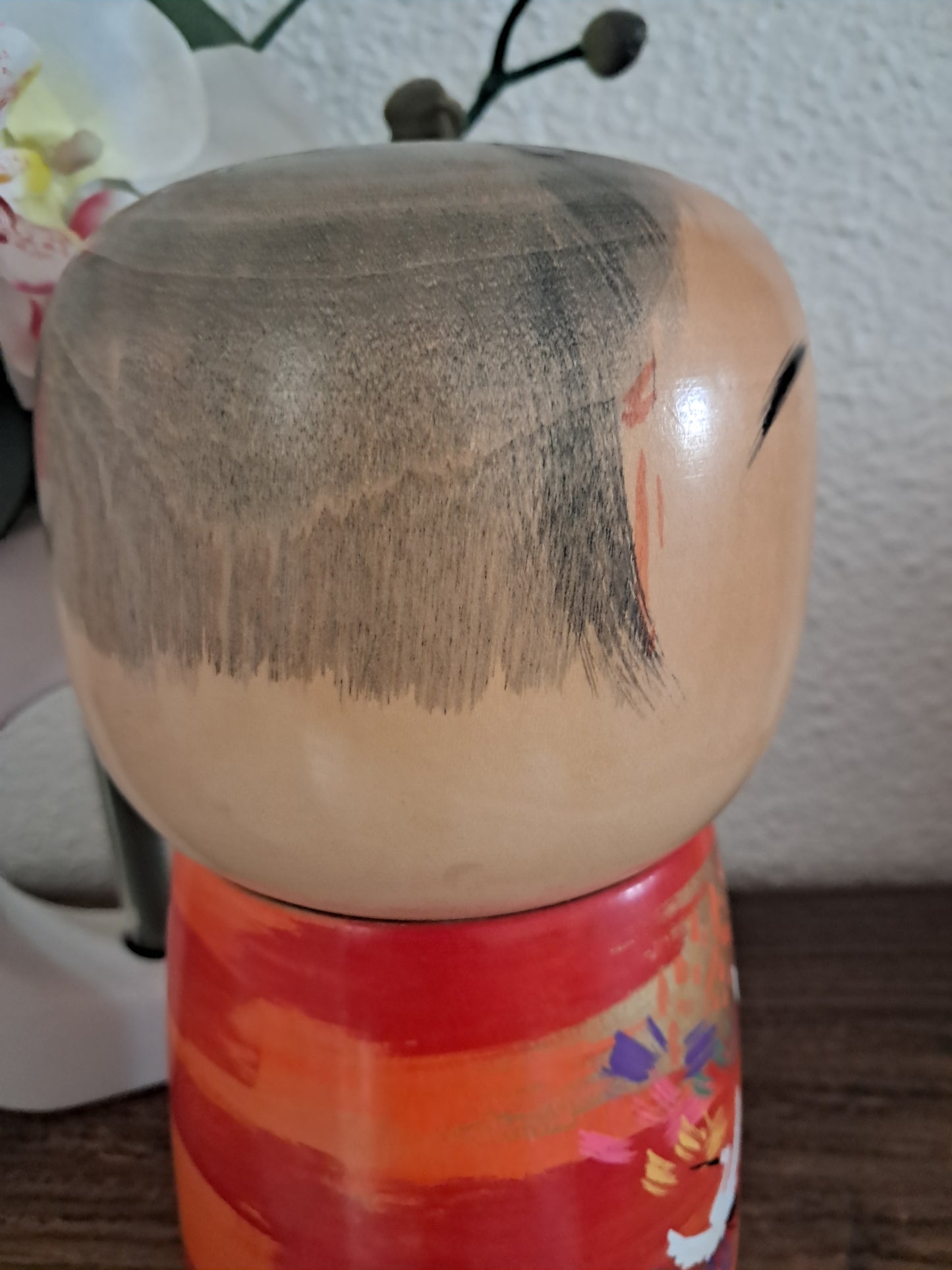 Exclusive Sosaku kokeshi by Takahashi Akinori (1957-)