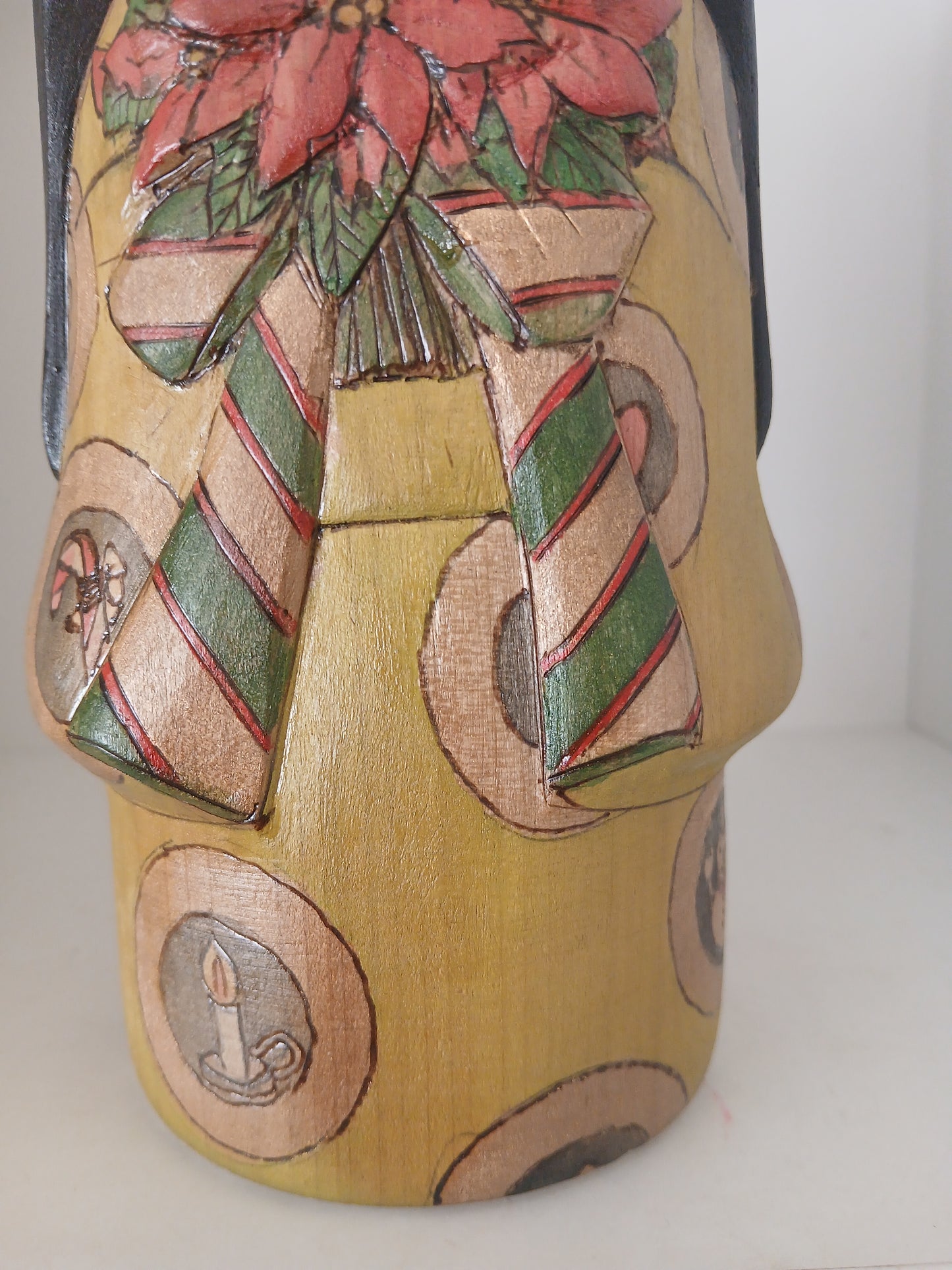 Exclusive creative kokeshi by Yuko Yamazaki - Christmas serie 2025