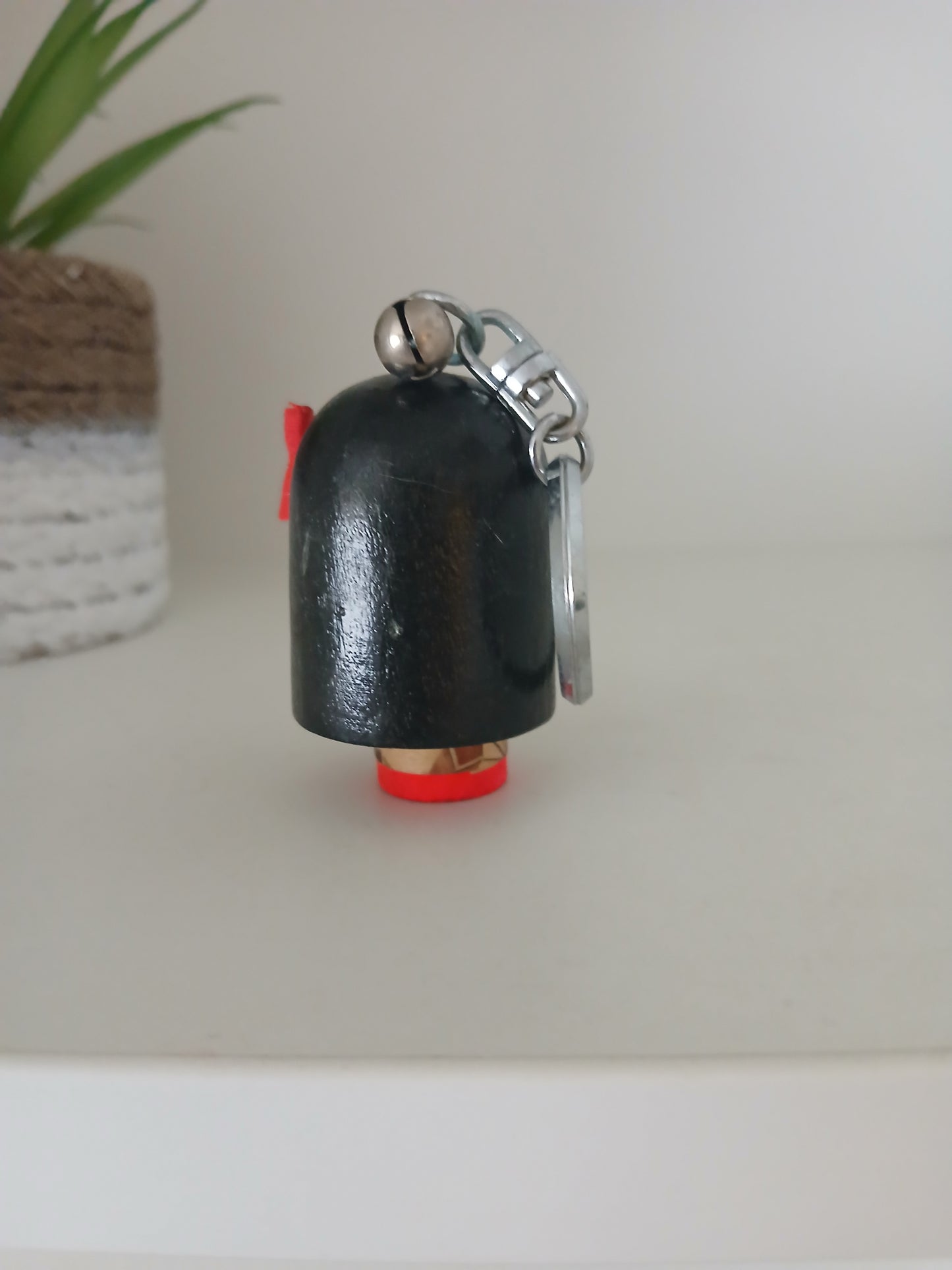 Vintage key ring kokeshi