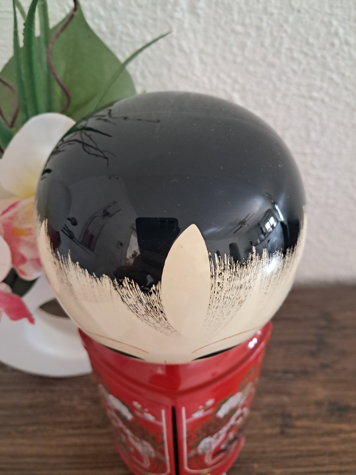 Vintage Creative three sided mirror kokeshi