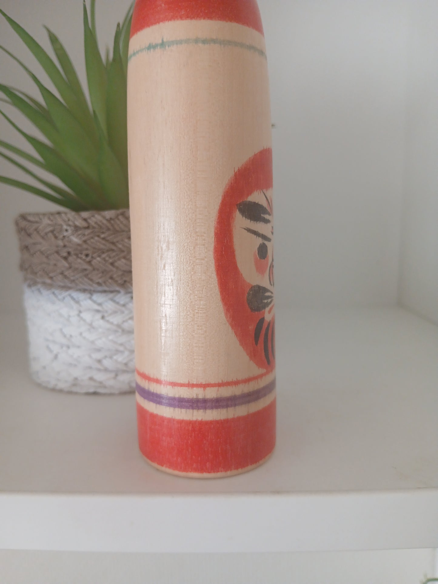 Vintage Tsugaru Kokeshi by Mamiya Masao (1921~2008)