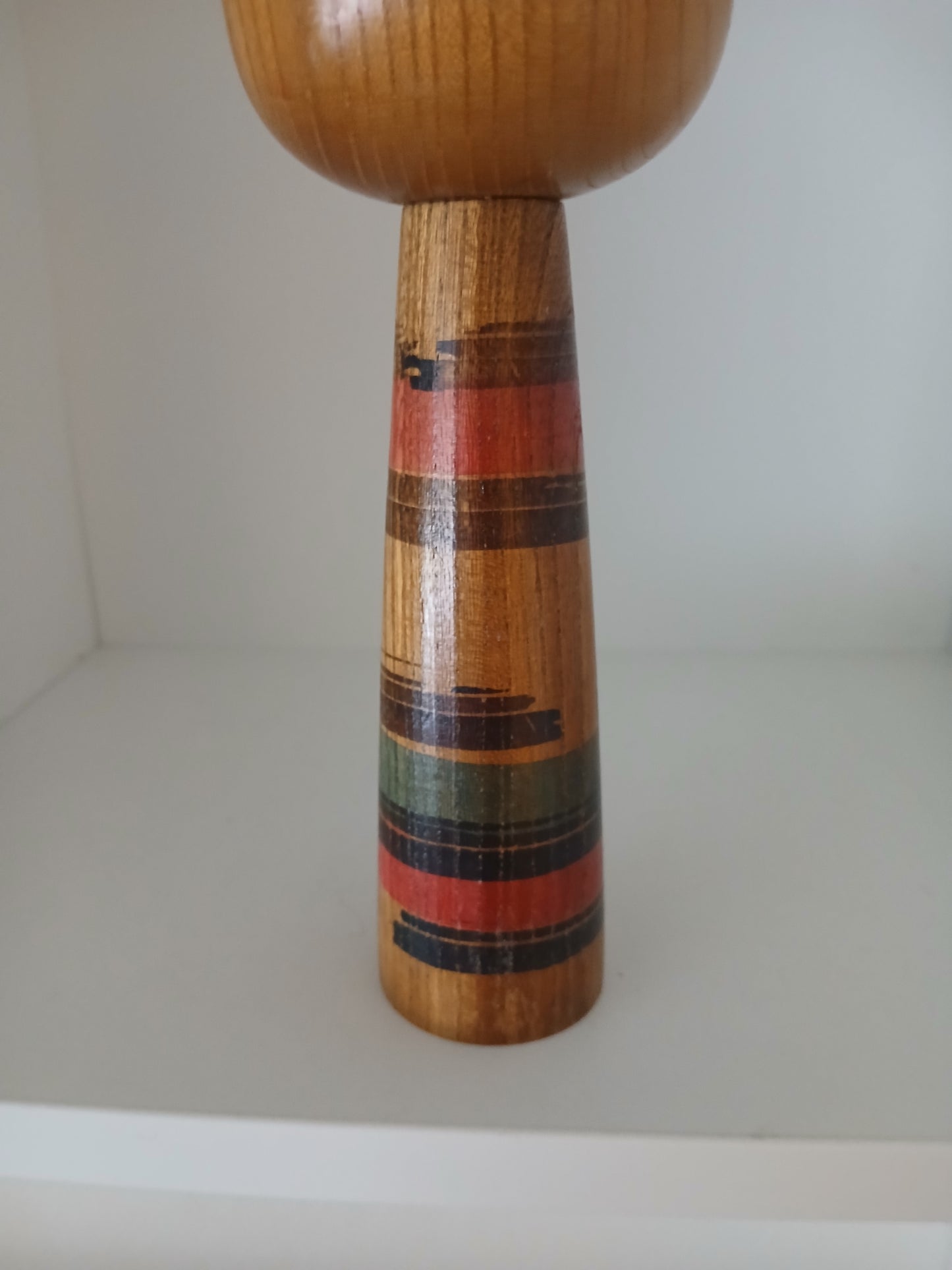 Beautiful vintage creative kokeshi made by Sanpei Yamanaka (1926-2012)