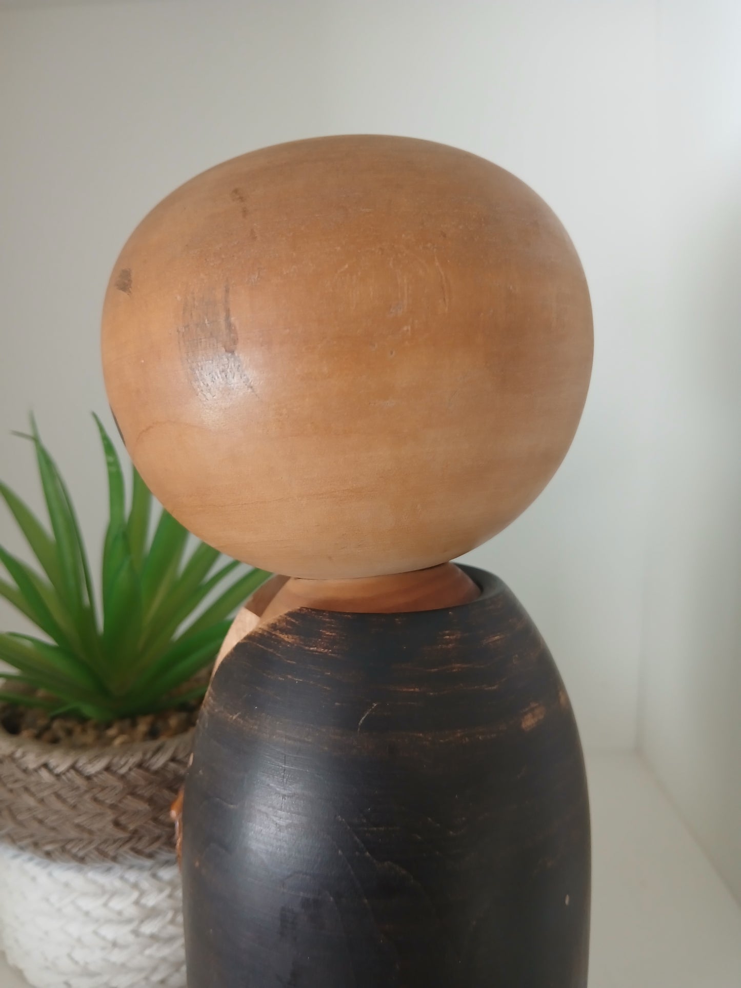 Rare Vintage Creative Kokeshi By Watanabe Masao (1917-2007)