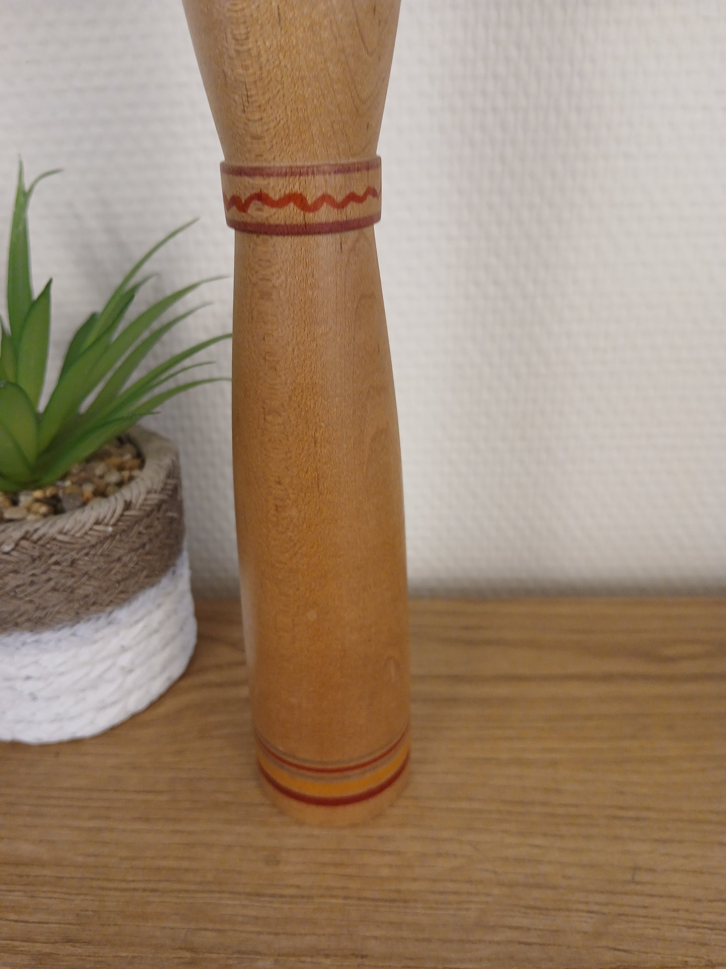 Vintage traditional Nanbu kokeshi by Mori