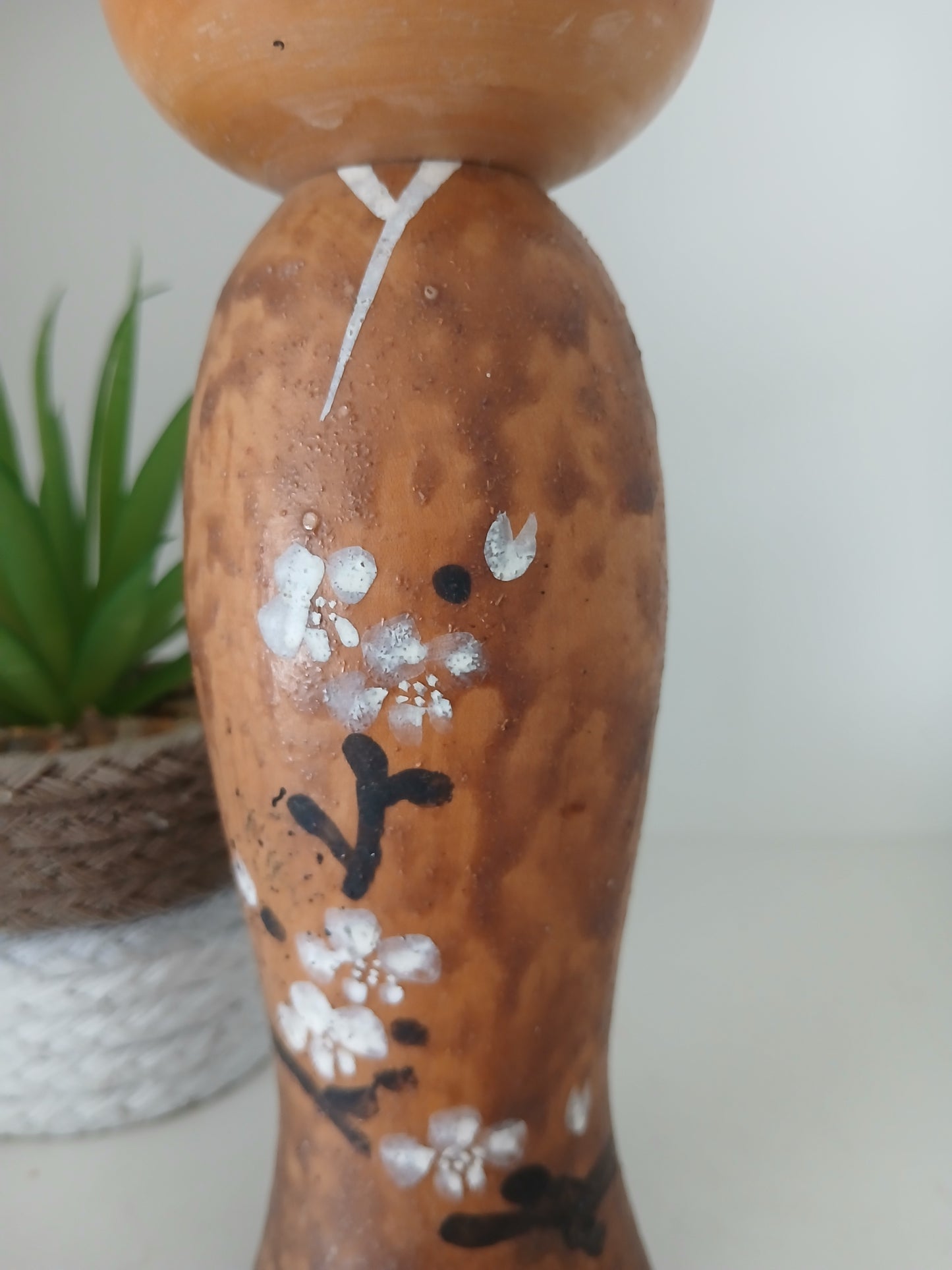 Vintage Sosaku Kokeshi by Kiyohara Takao (1916-?)