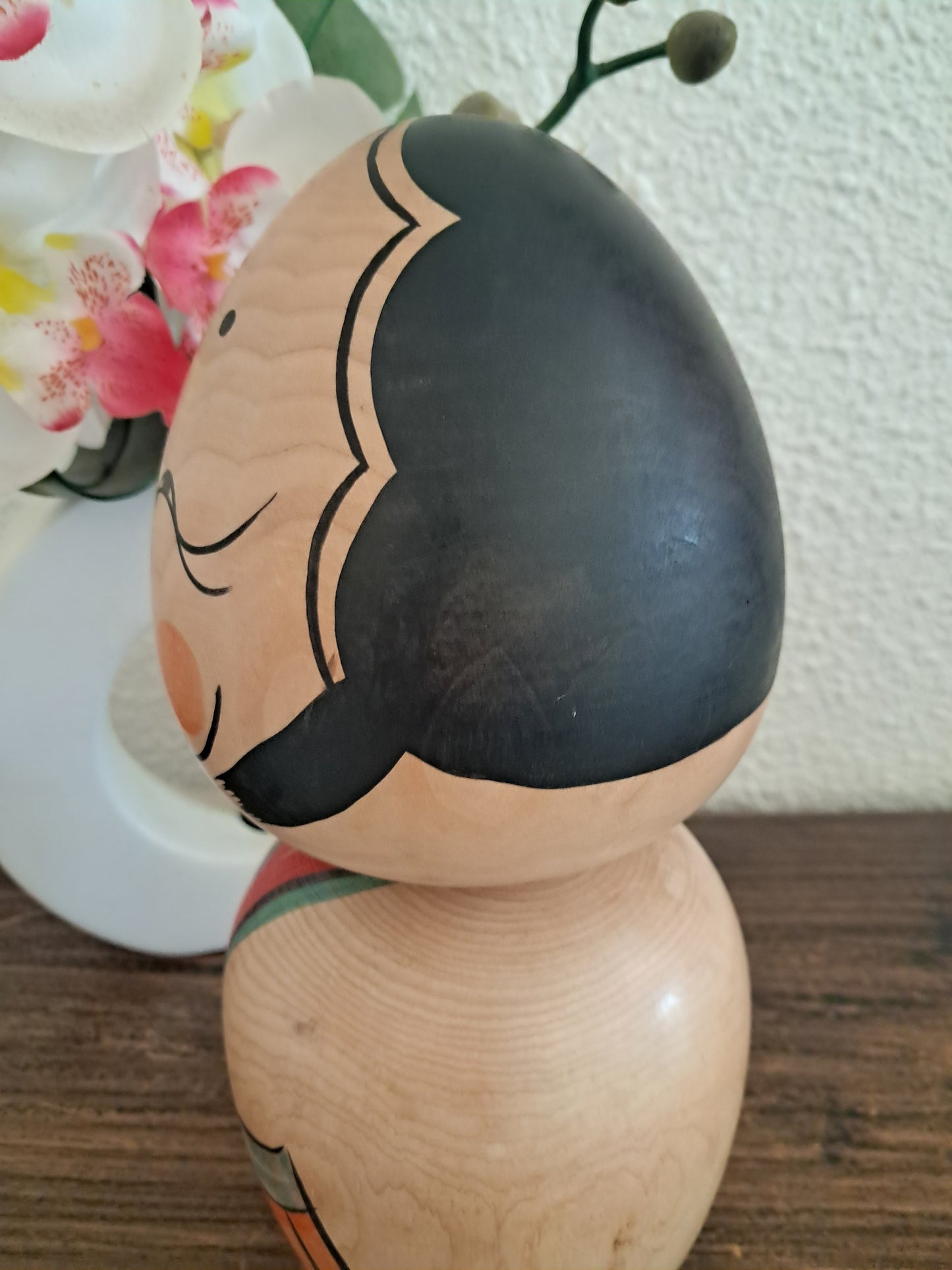 Rare Vintage chunky Kokeshi by Sato minoru (1932-1921)