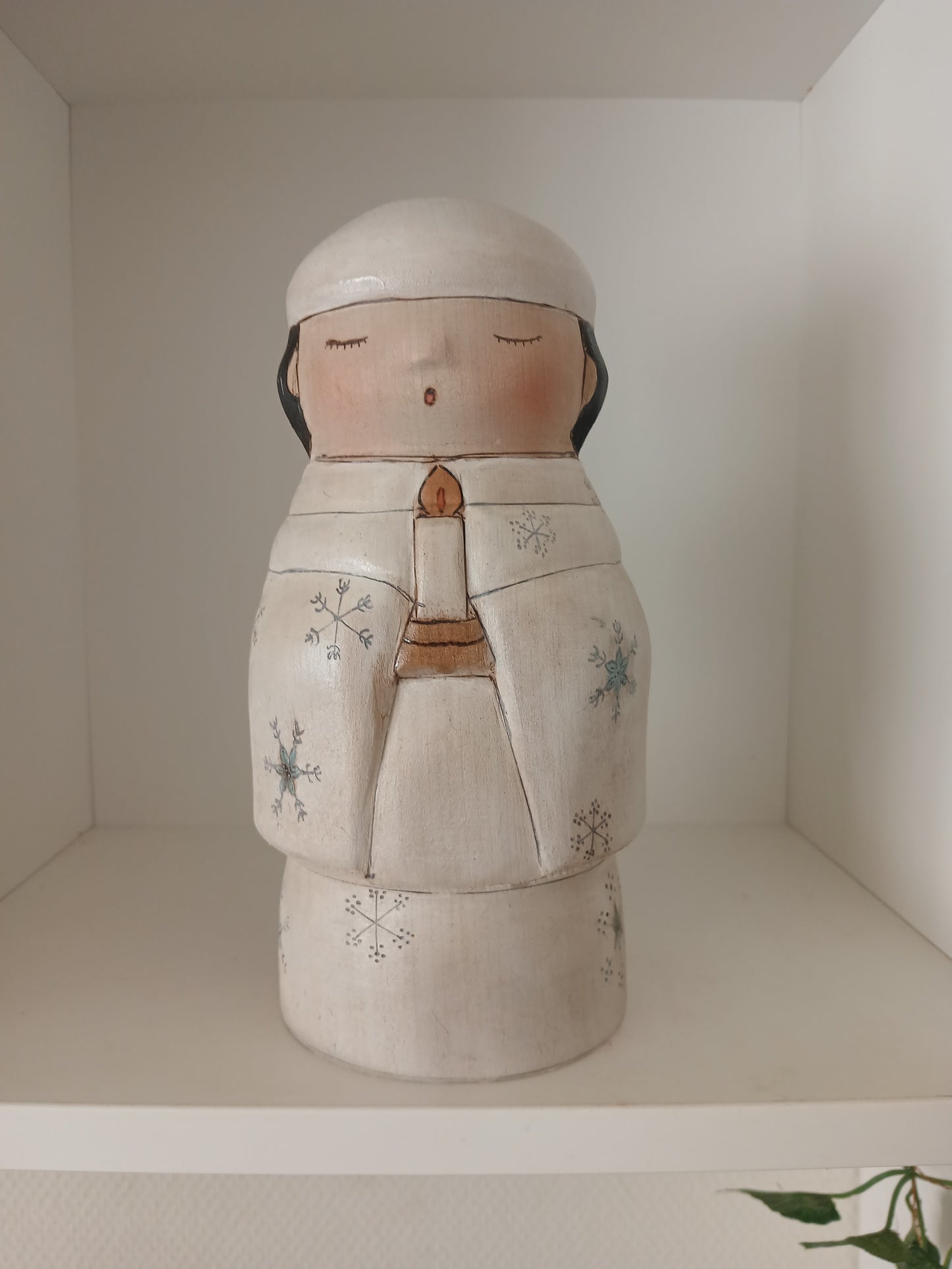 Exclusive creative kokeshi by Yuko Yamazaki - Christmas serie 2025