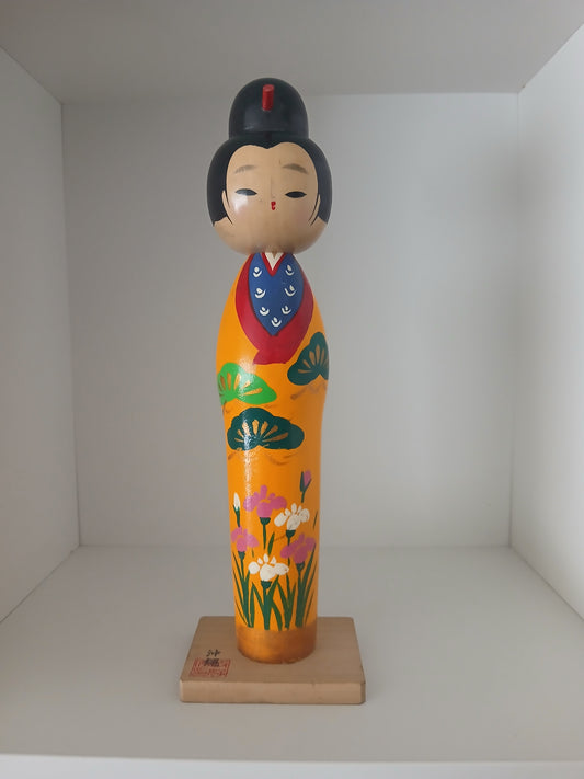 Vintage creative kokeshi by Yamagishi Masayoshi