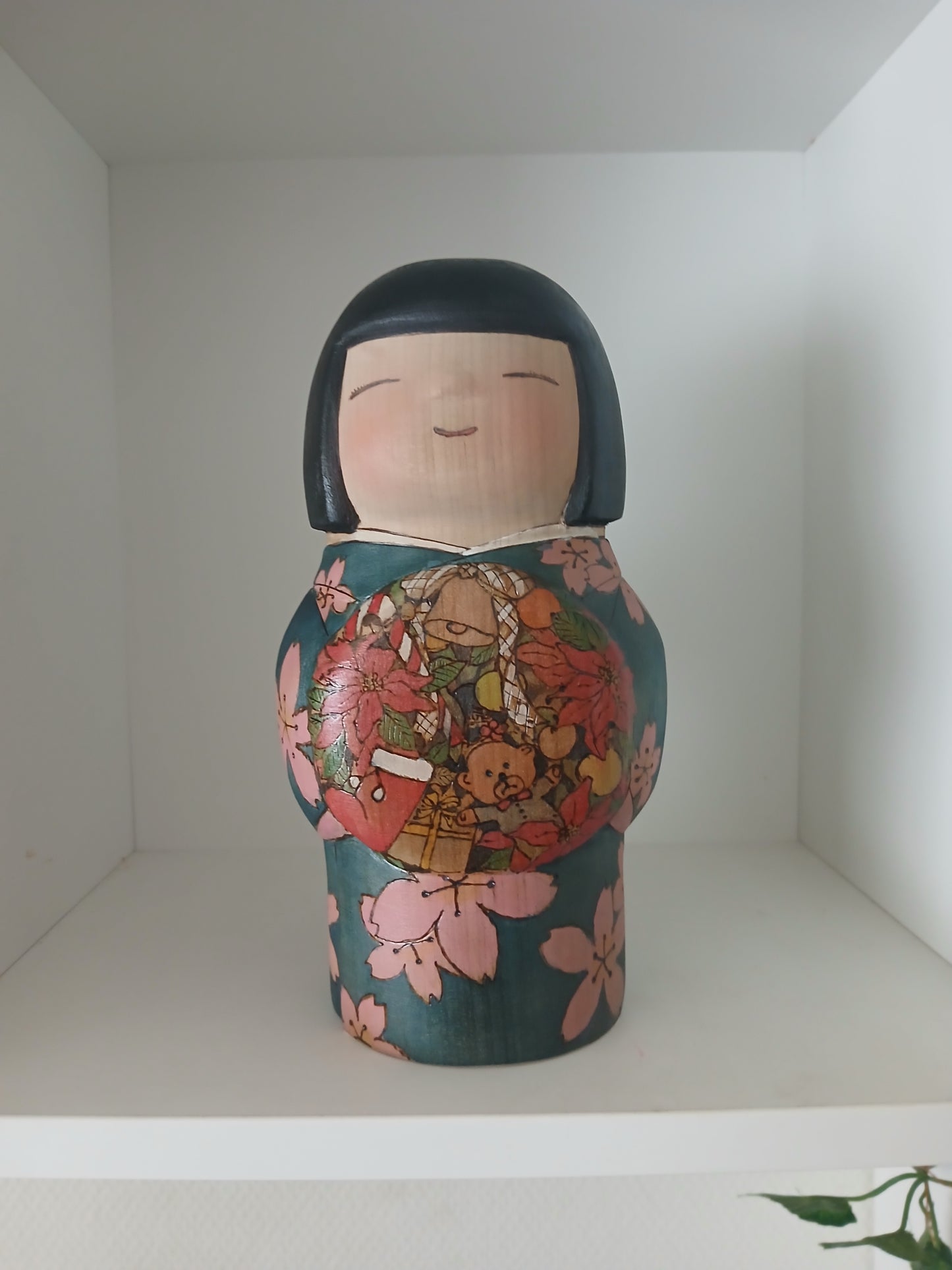 Exclusive creative kokeshi by Yuko Yamazaki - Christmas serie 2025