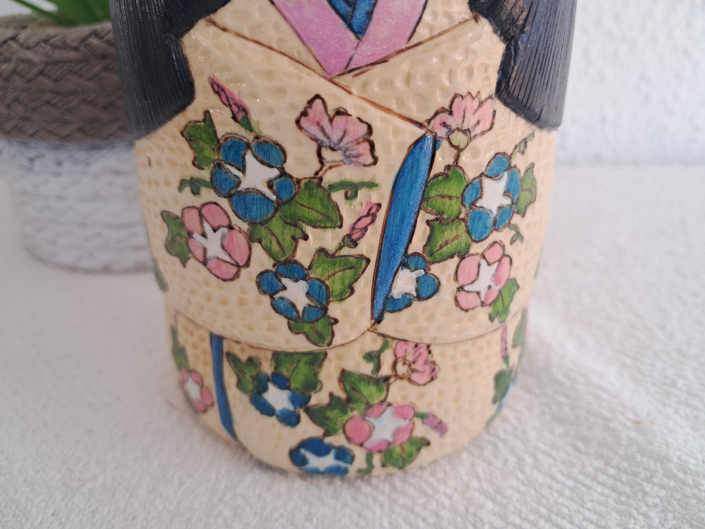 Beautiful creative kokeshi by Nozawa Megumi