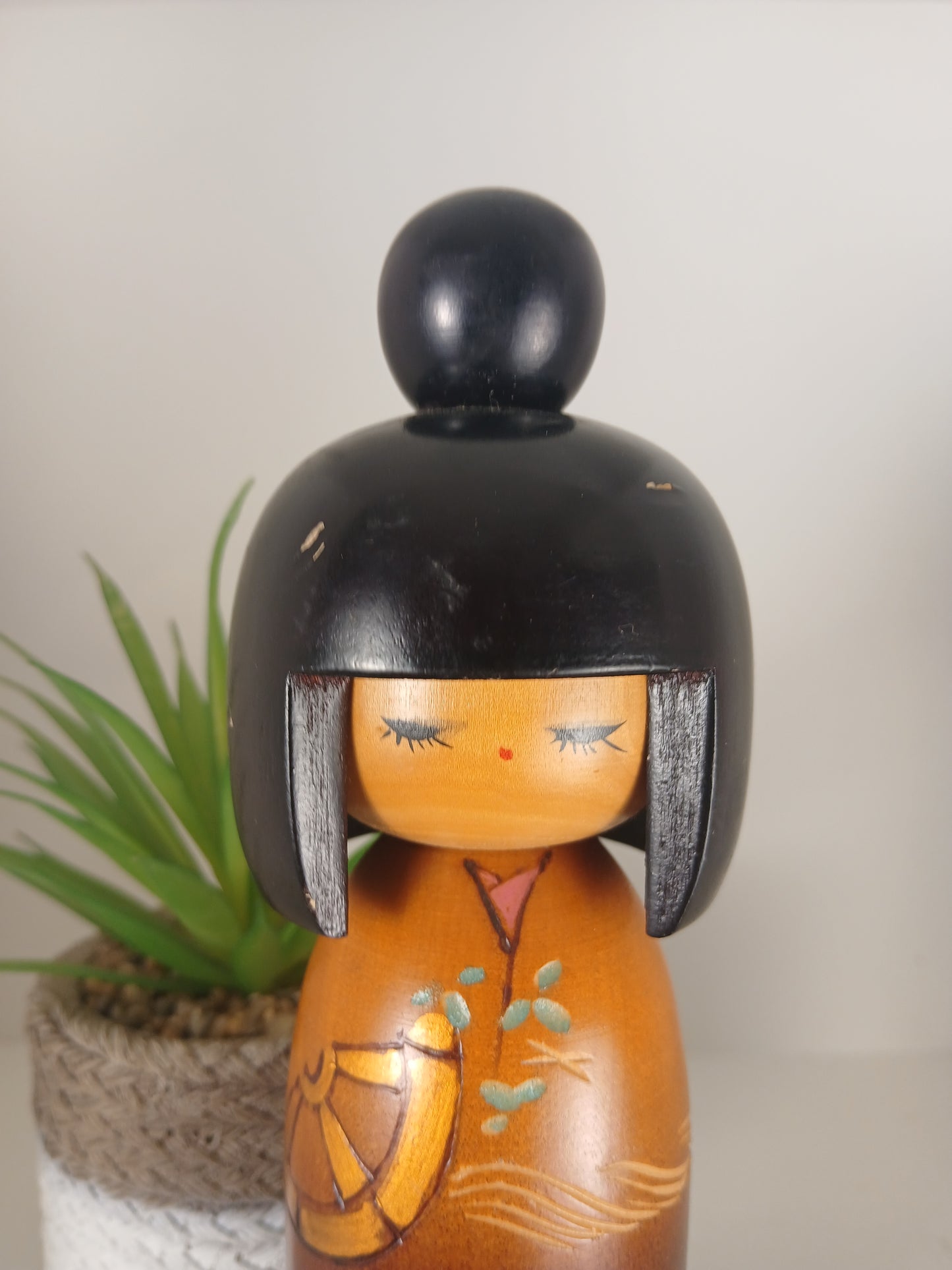 Vintage Gumma Kokeshi By Yamagishi Masayoshi