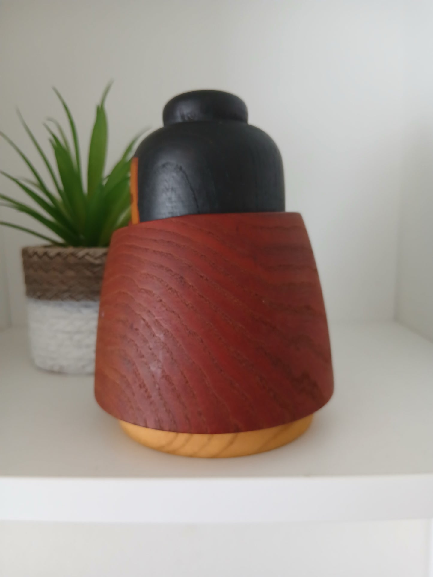 Rare Vintage Creative Kokeshi By Sanpei Yamanaka (1926-2012)