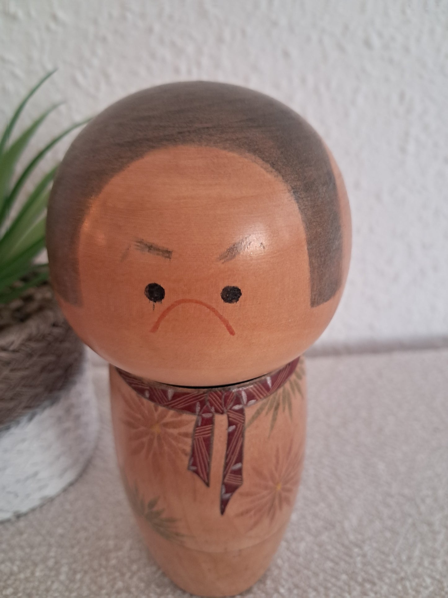 Vintage 3 face Kokeshi by Imai Tamamizu