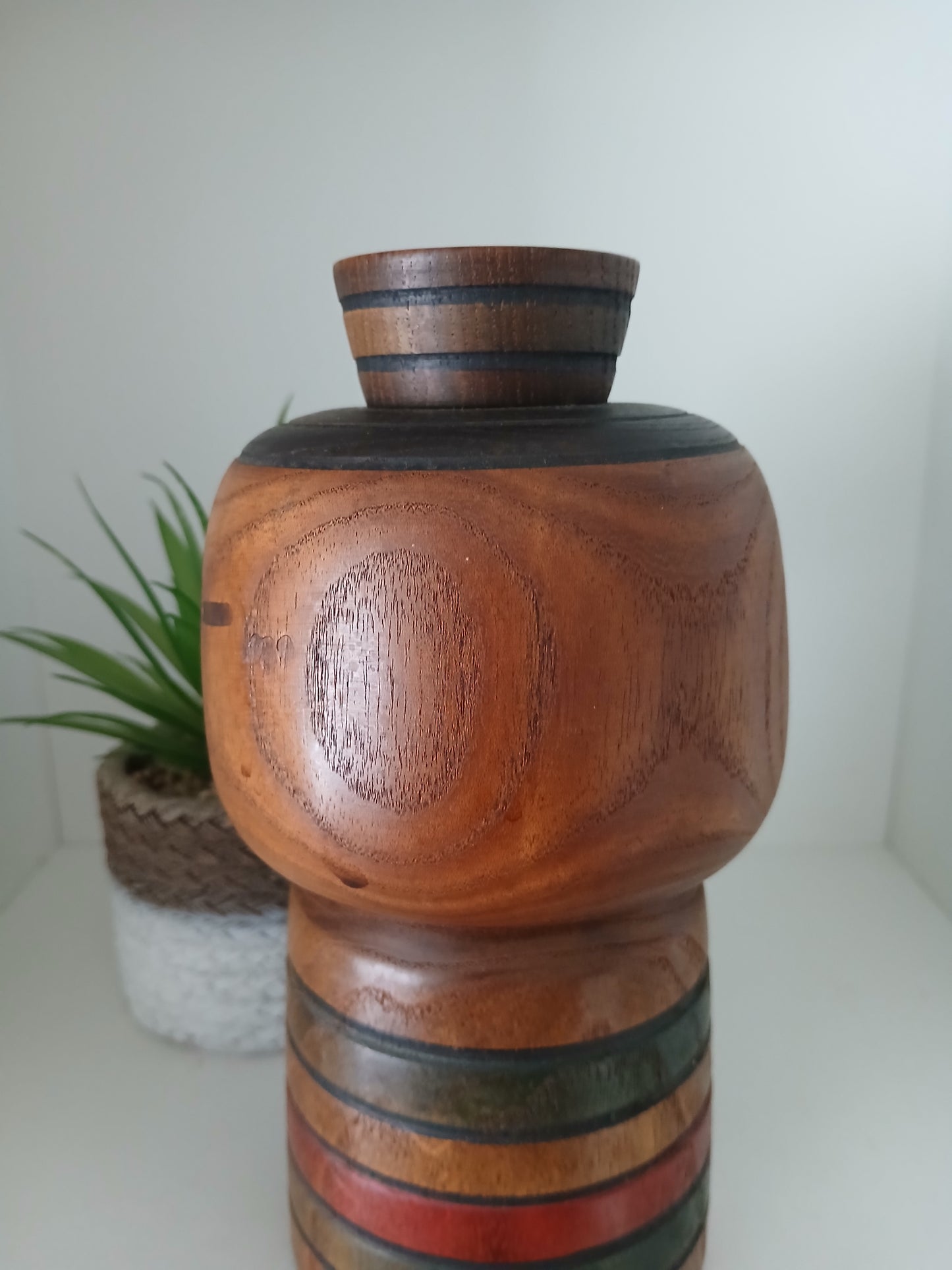 Rare Vintage Creative Kokeshi By Sanpei Yamanaka (1926-2012)