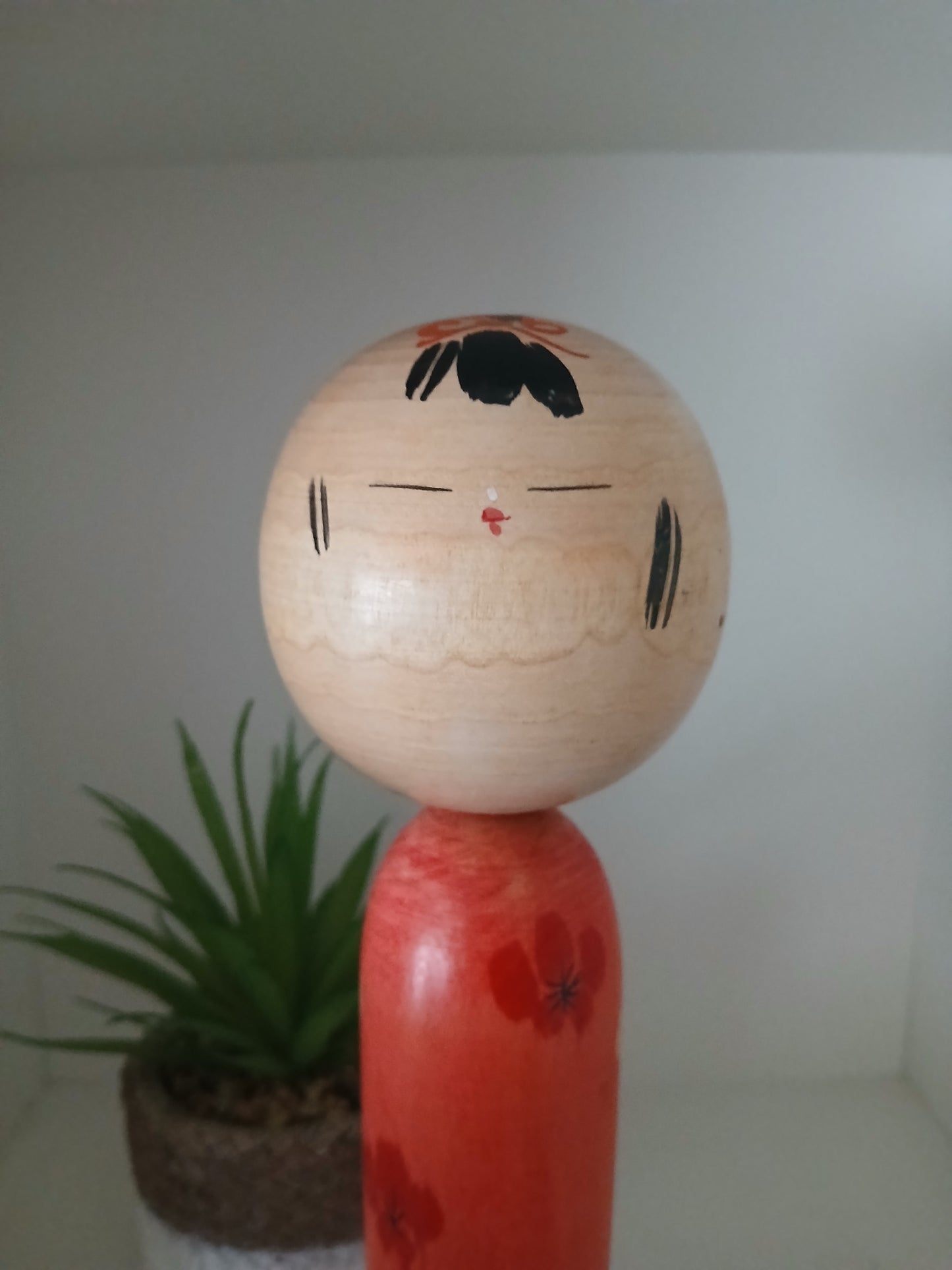 Rare Vintage Creative Kokeshi By Takahashi Hashime (1918-2002)