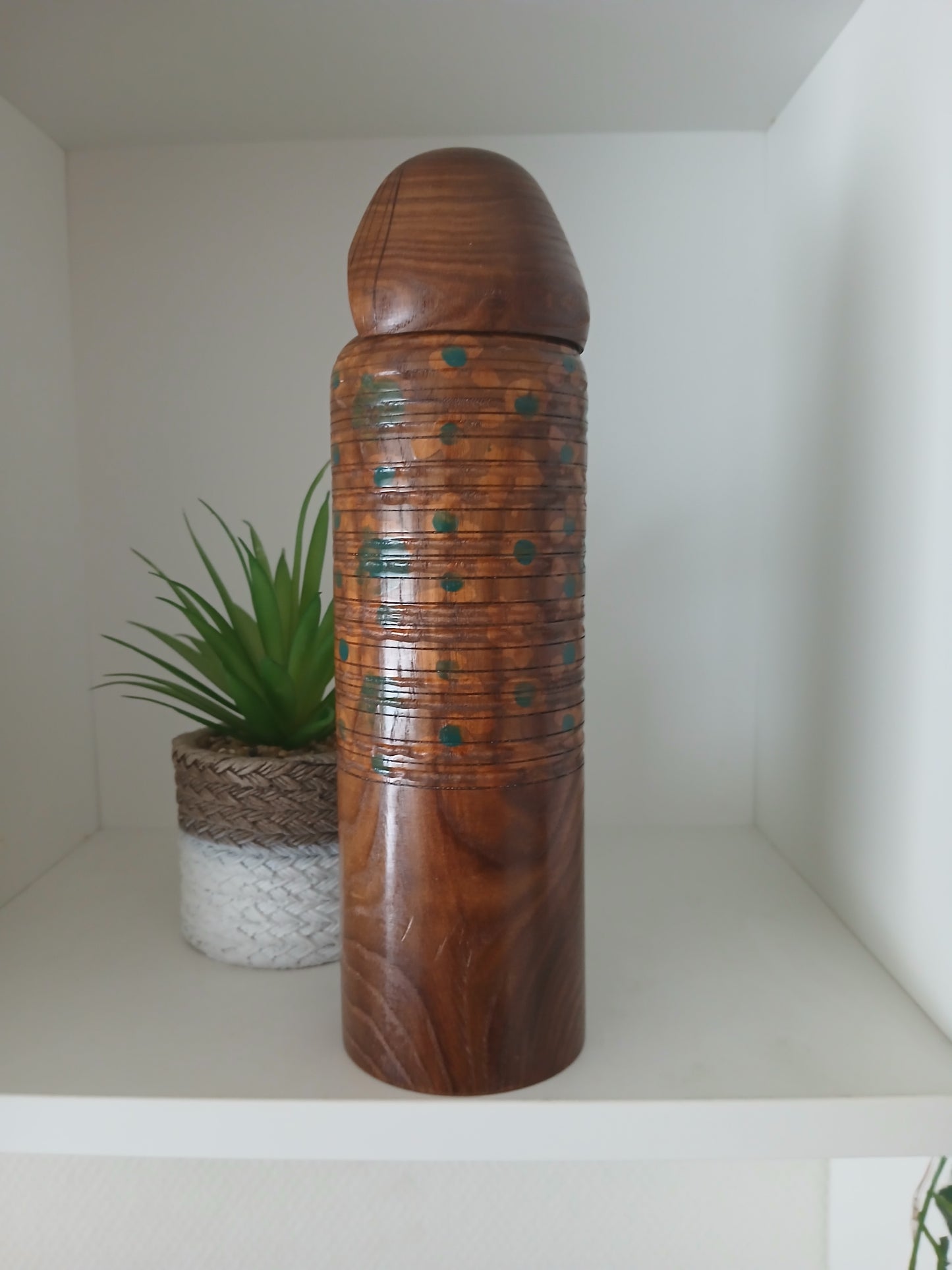 Vintage  Sosaku Kokeshi By Miyajima Muhitsu (1929-)