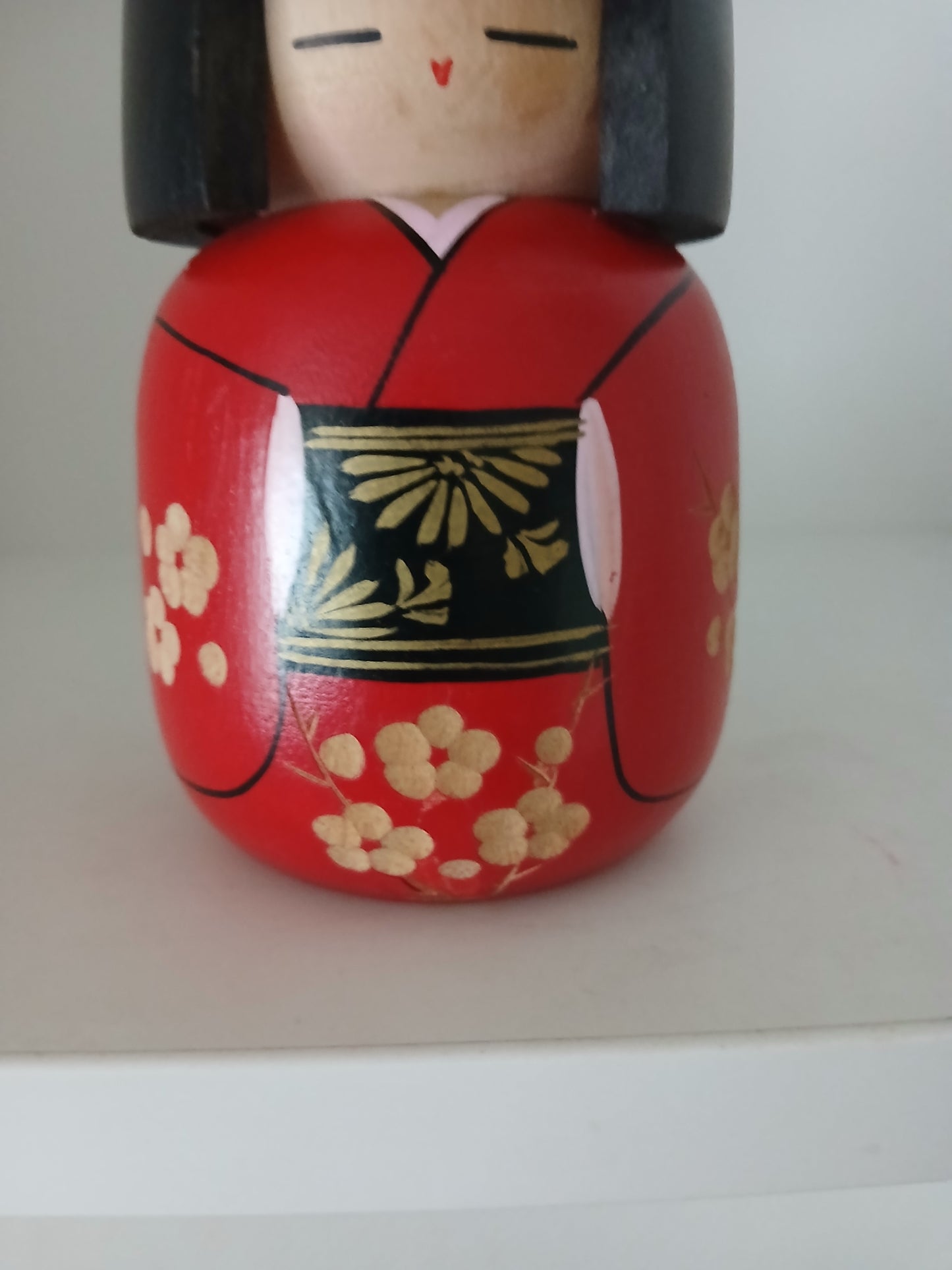 Vintage creative kokeshi by Sato Suigai (1920-)