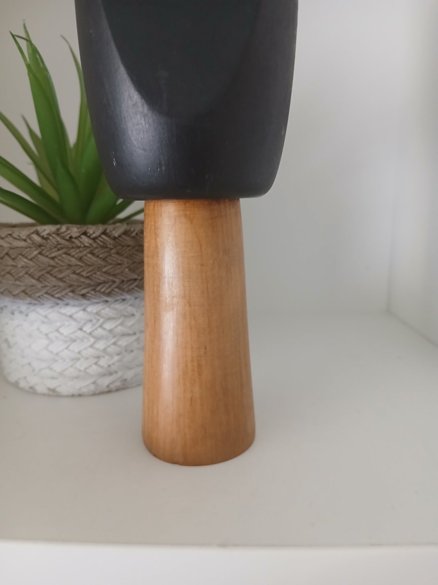 Rare Vintage Creative Kokeshi by renowned artisan Ikuyoshi Yokozuka