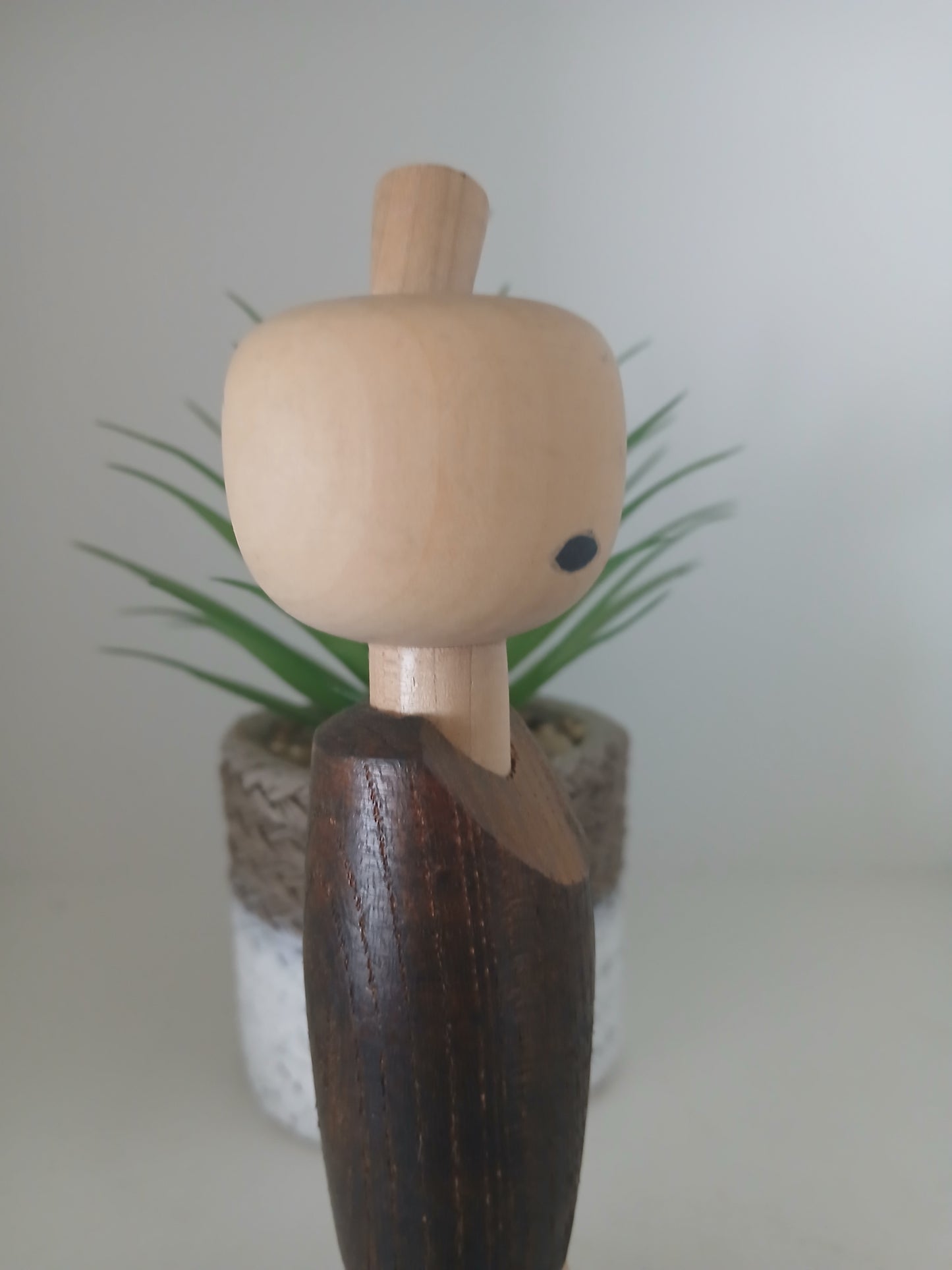 Vintage creative kokeshi by Aida Harumine (1926-1998)