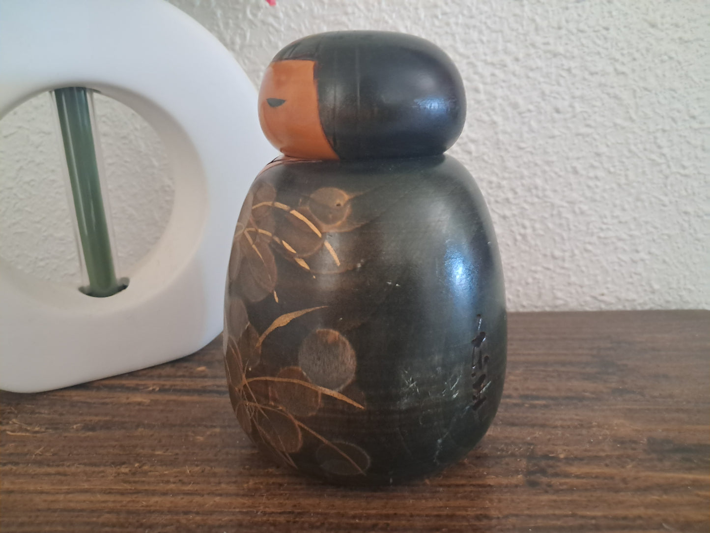 Rare creative kokeshi made by Toa Sekiguchi (1942-)