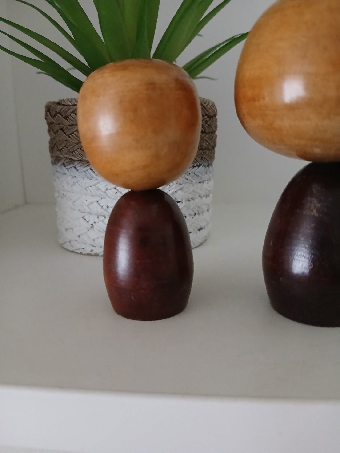 Lovely vintage set creative kokeshi- Mother and Child