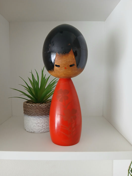 Rare Vintage Creative Kokeshi By Hideo Ishihara (1925-1999)